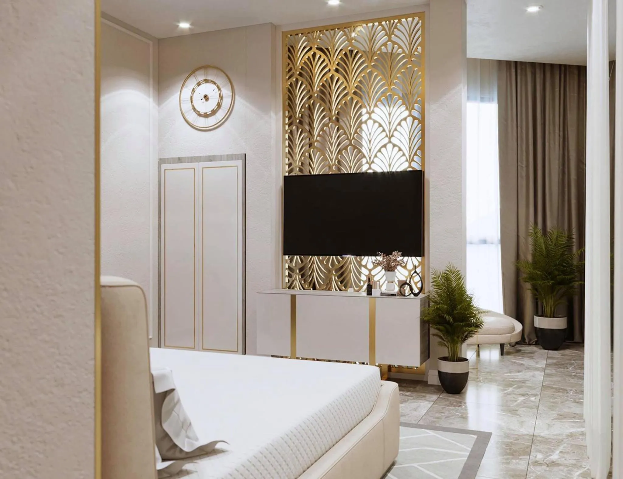 Bed in The wiltons hotel