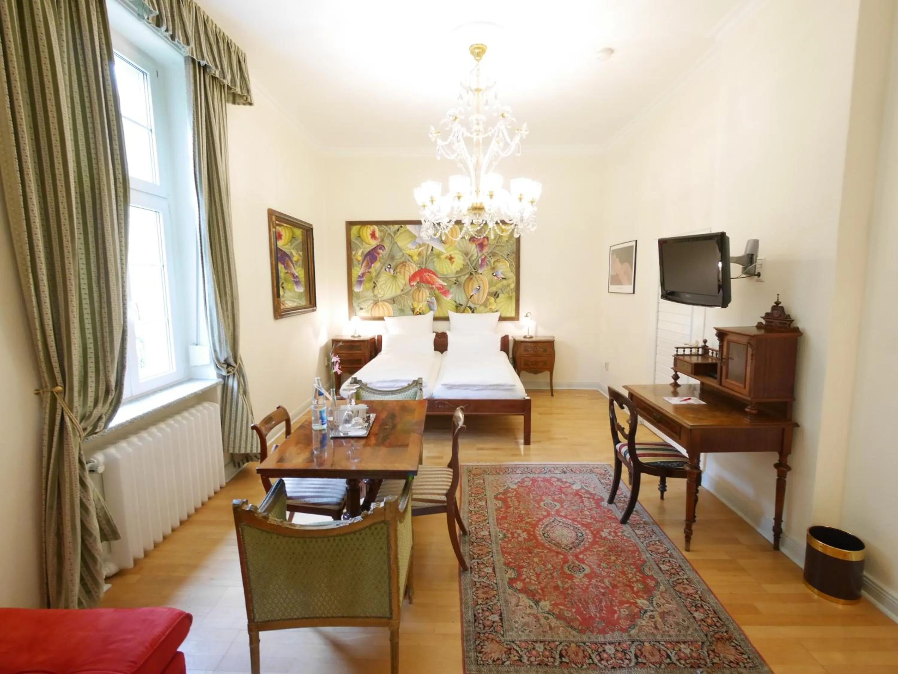 Bed in Hotel Rotdorn