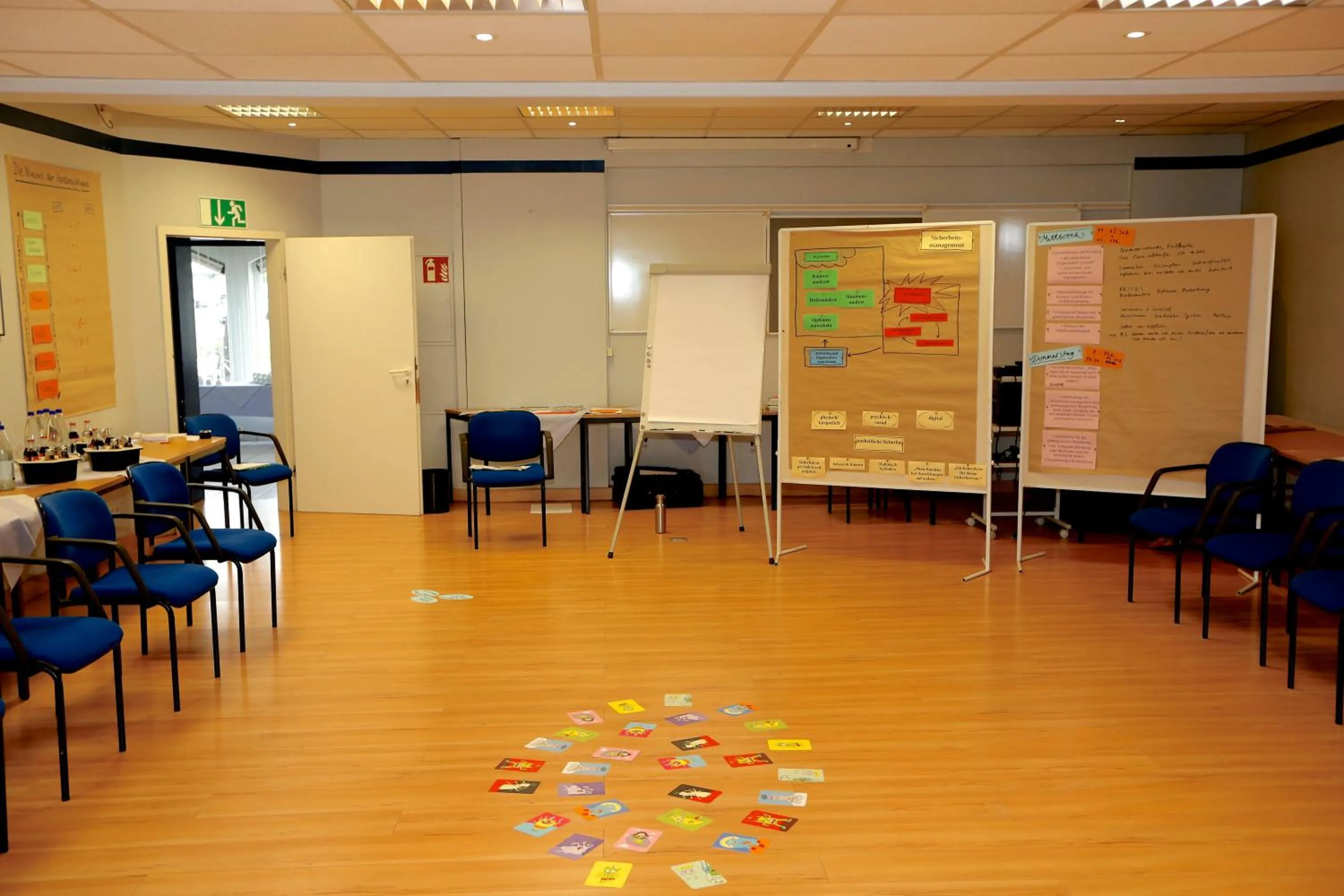 Floor plan in Hotel Chassalla