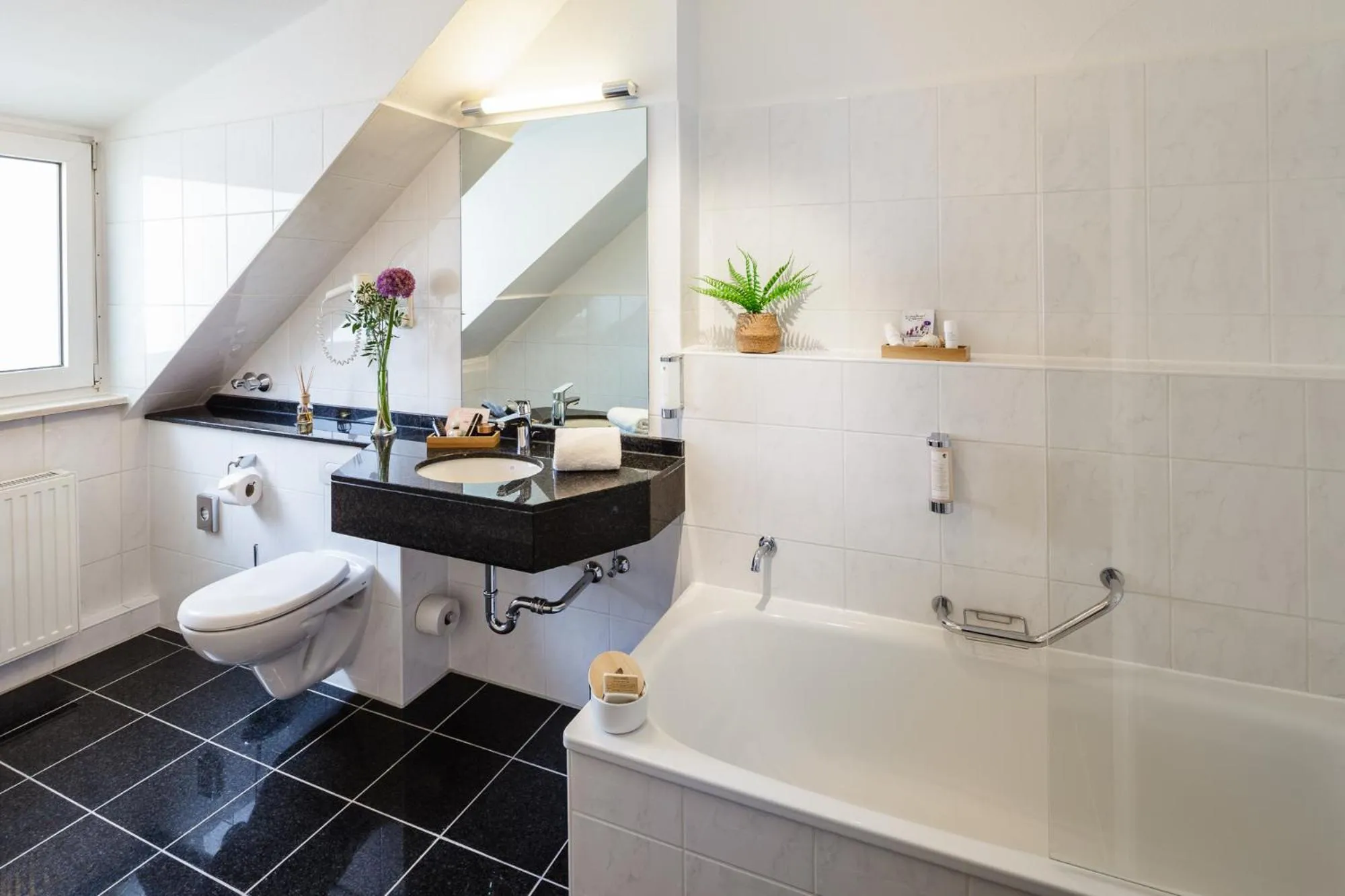 Bathroom in Star-Apart Hansa Hotel