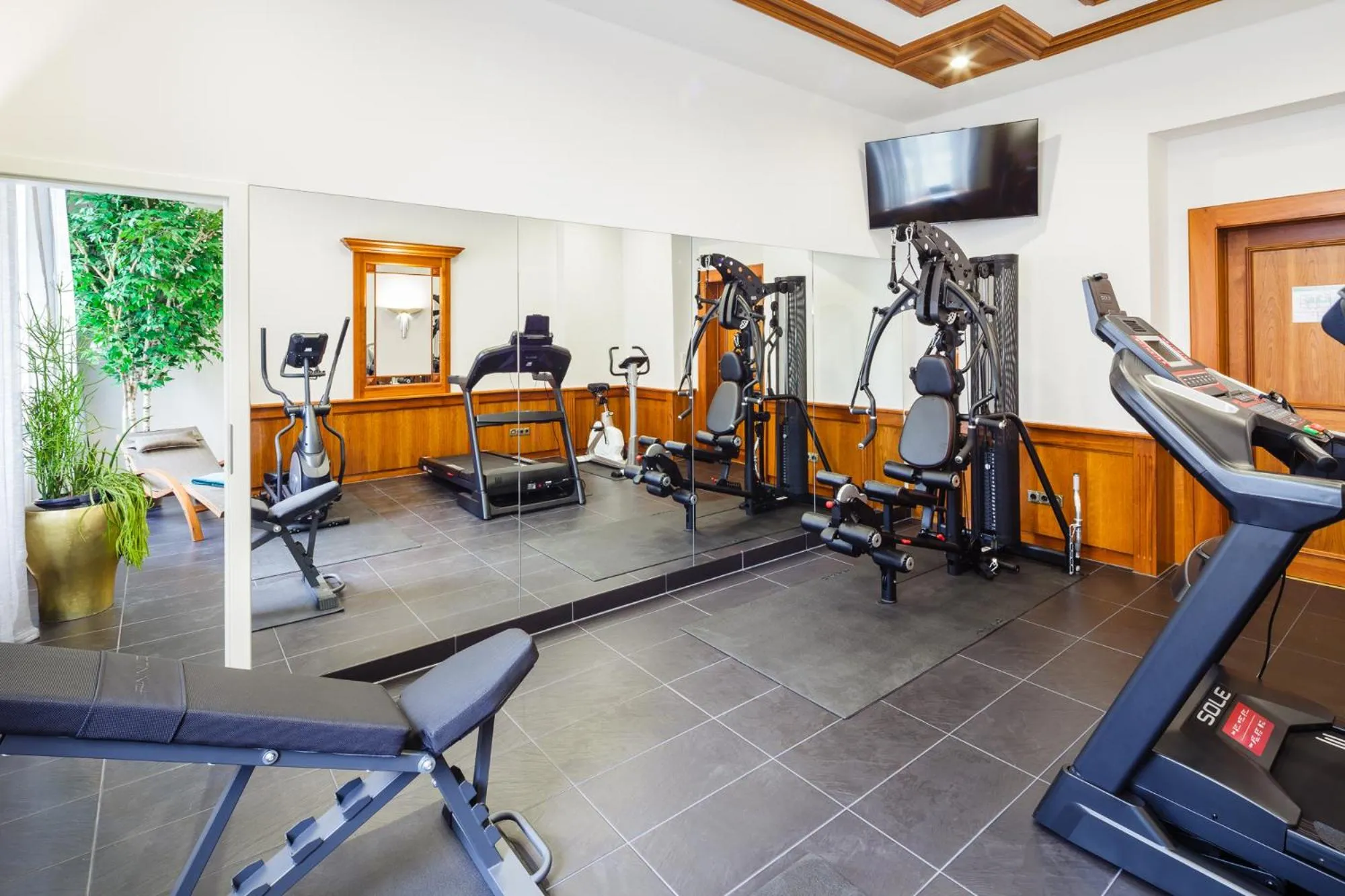 Fitness centre/facilities in Star-Apart Hansa Hotel