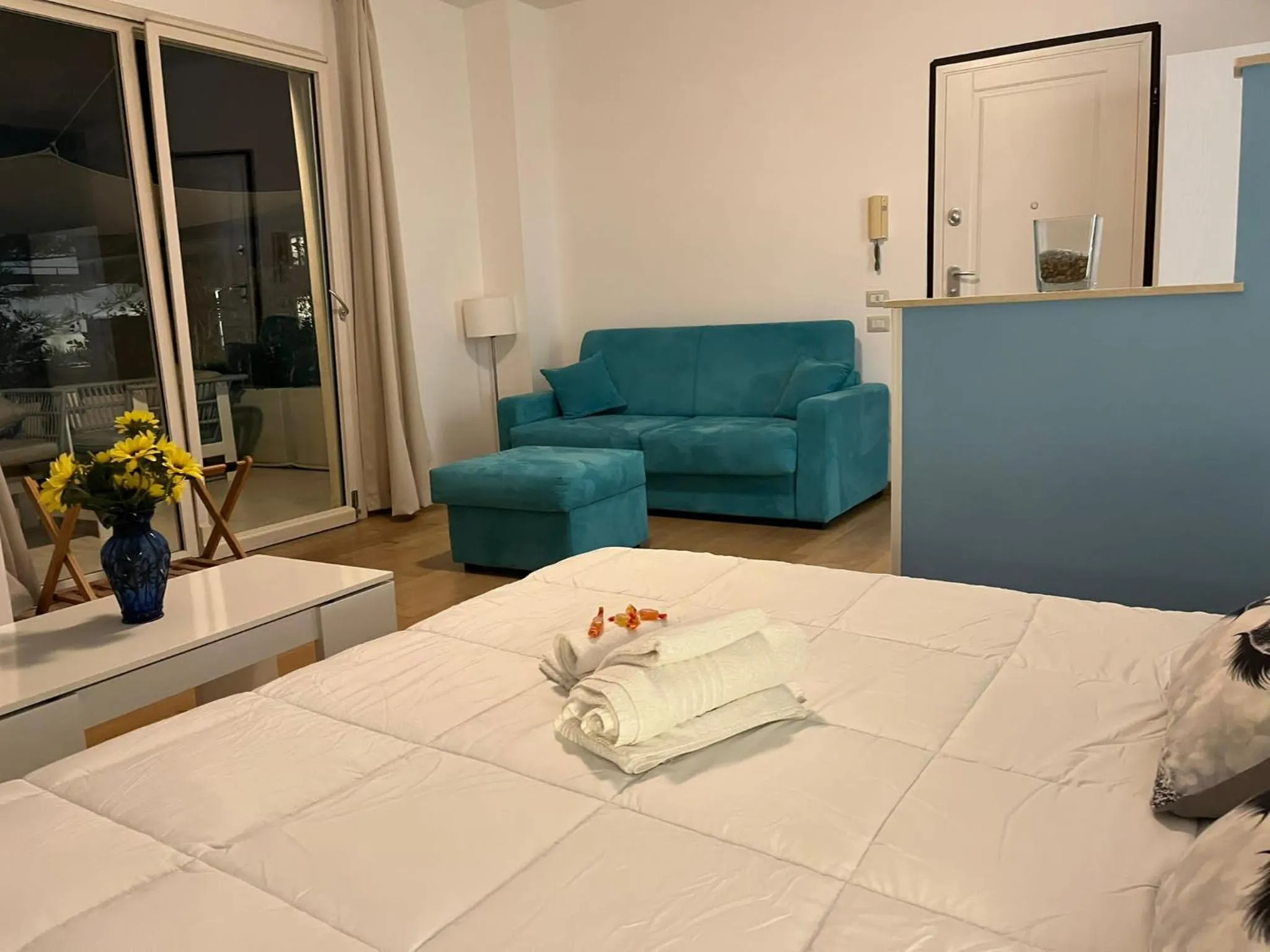 Bedroom in Horizon Suites