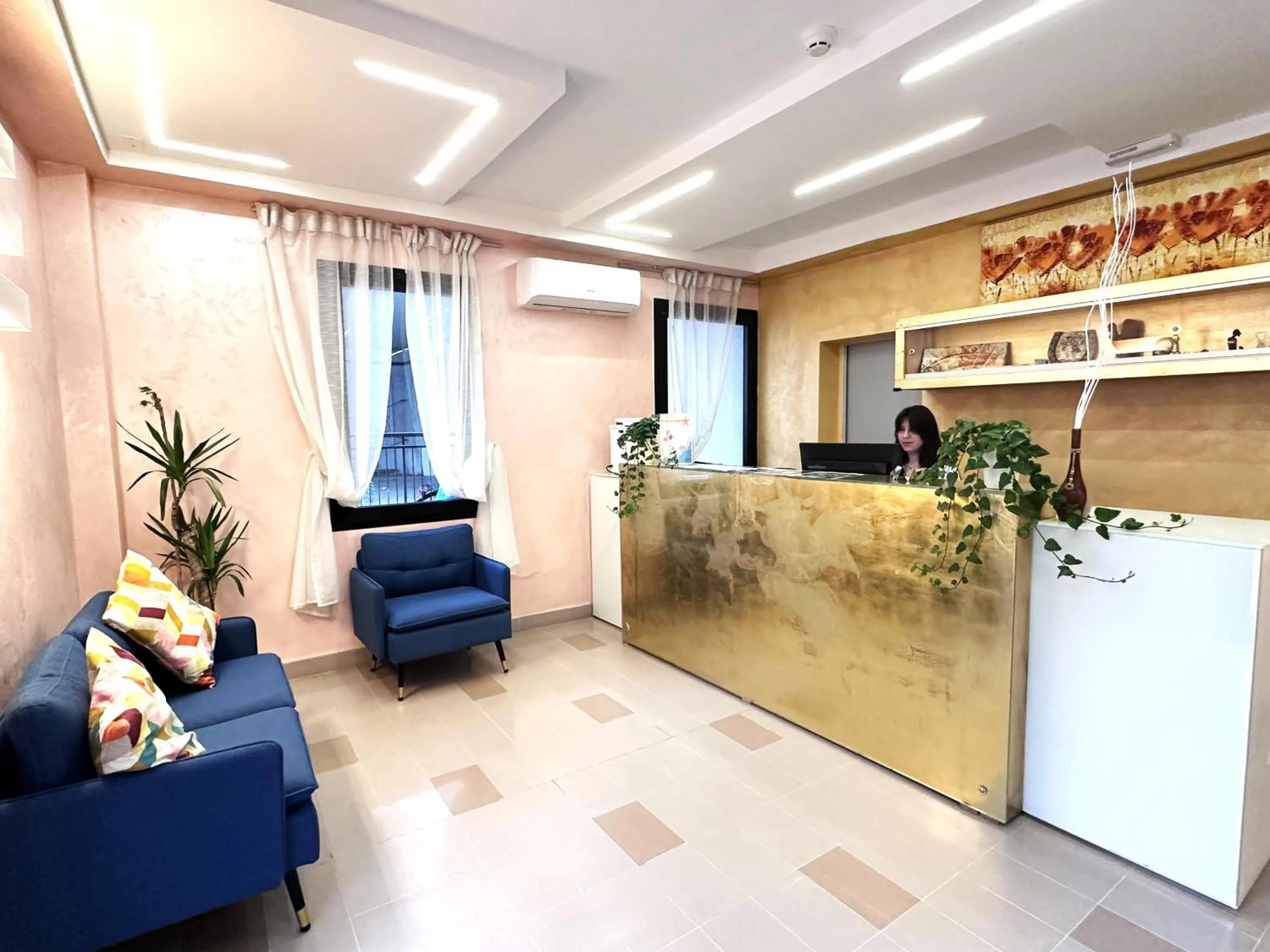 Lobby or reception in Hotel Adria Nuova