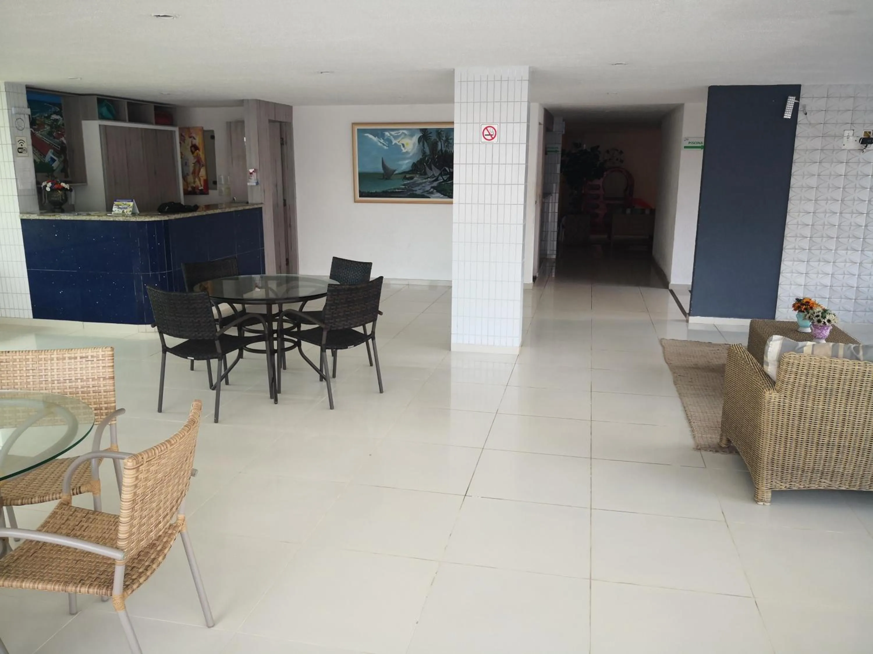 Lobby or reception in Praia Carneiros Flat Hotel