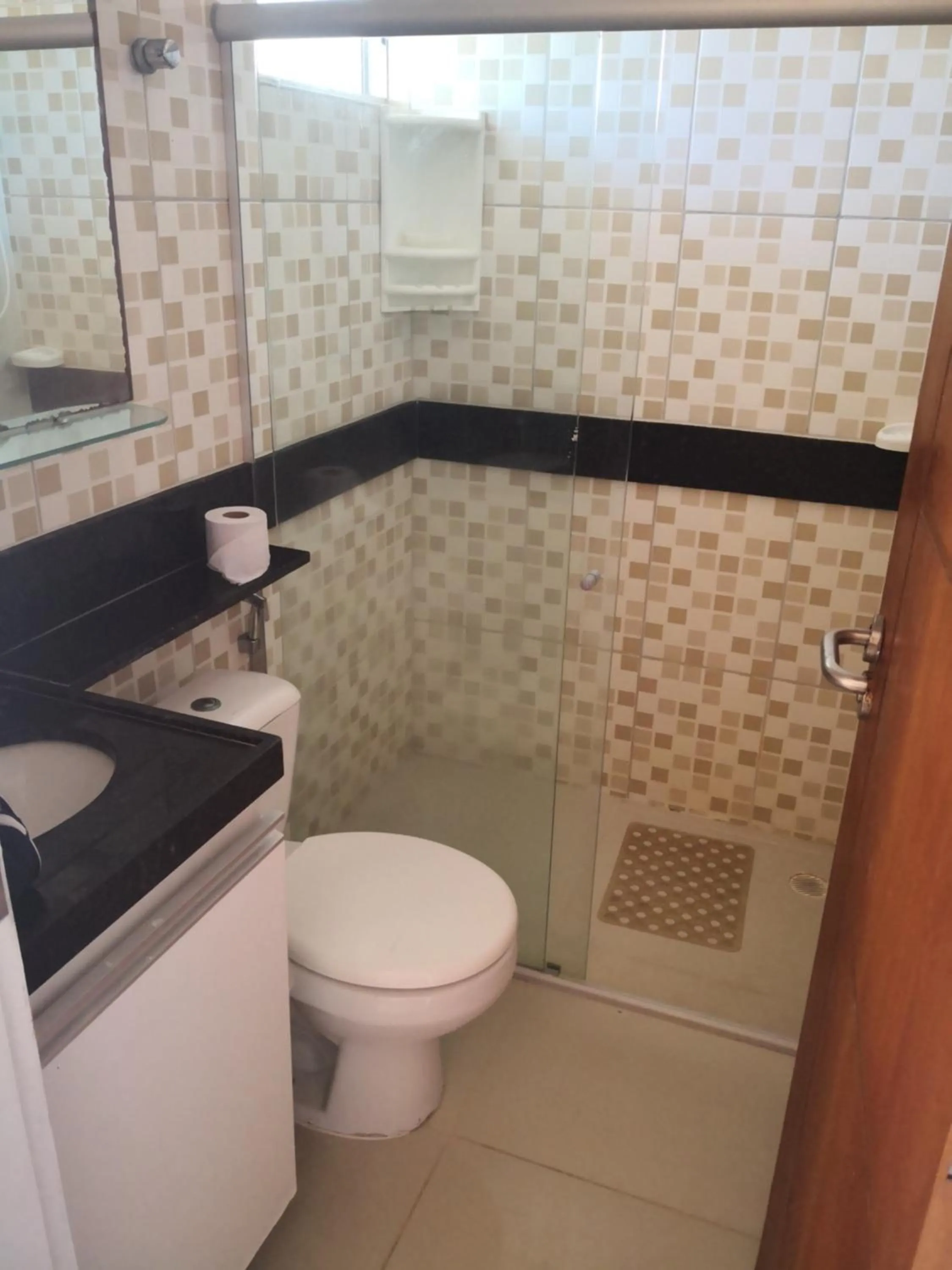 Bathroom in Praia Carneiros Flat Hotel