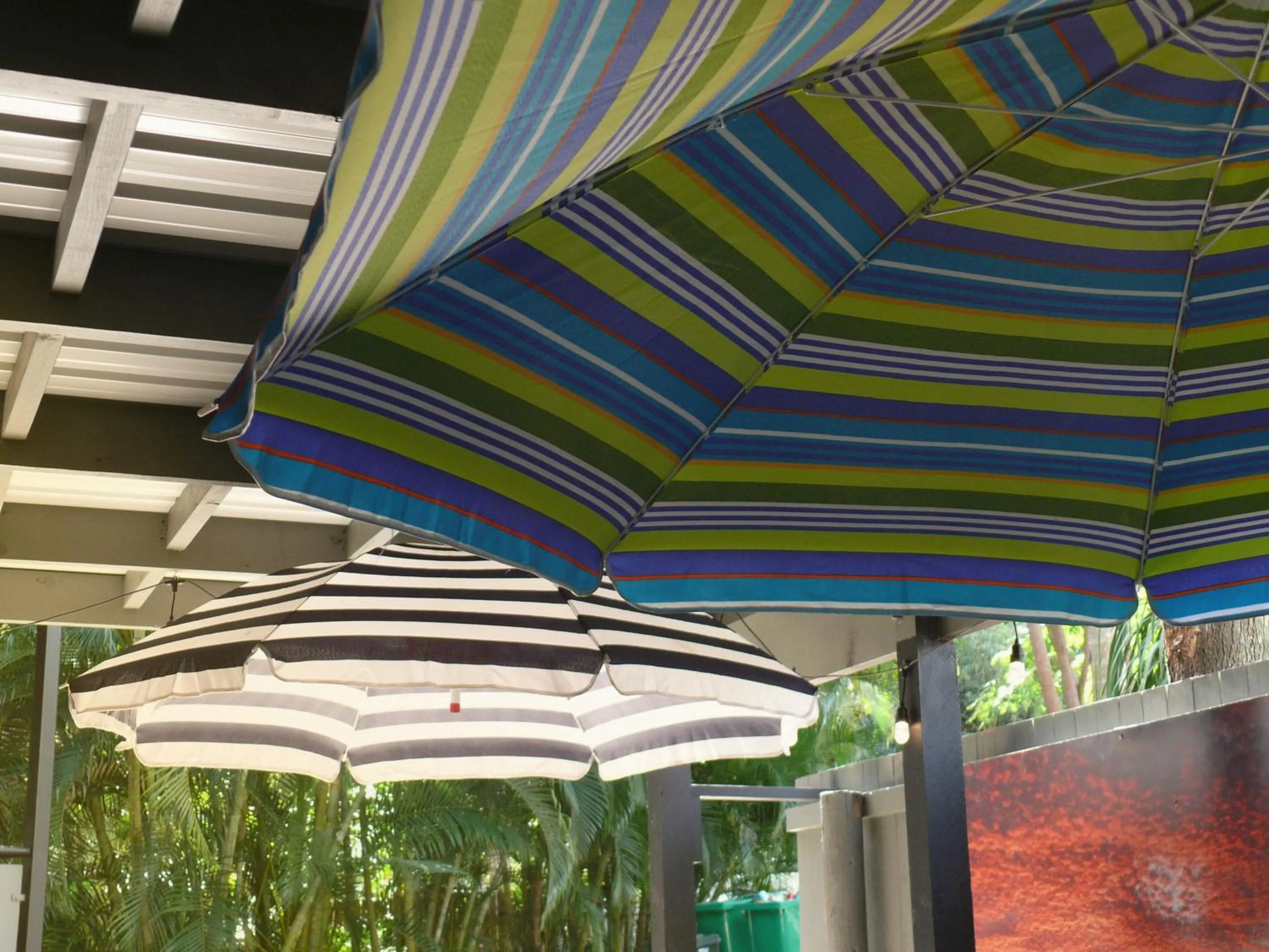 Patio in 1770 Beachside Backpacker