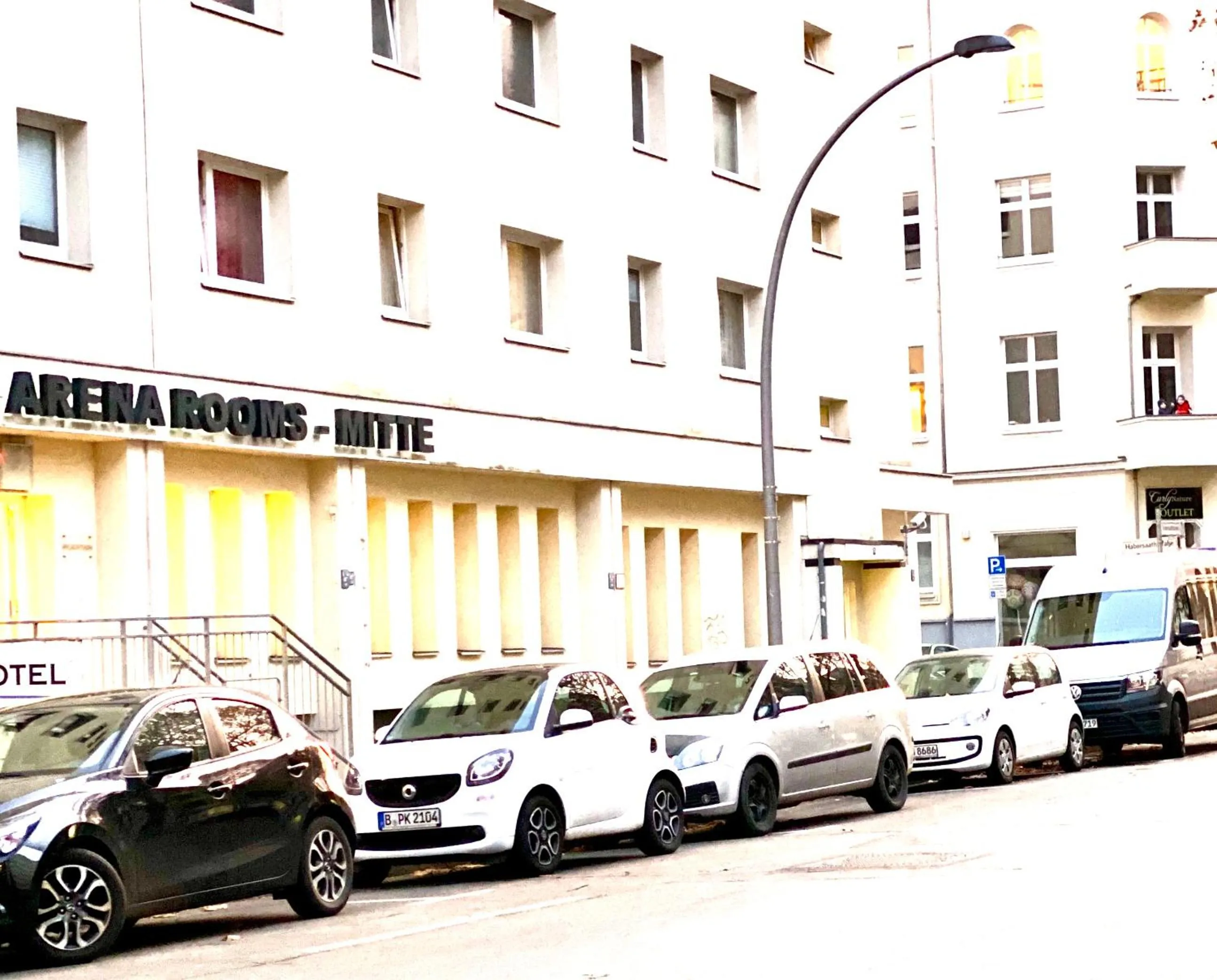 Facade/entrance in Hotel Arena Rooms - Berlin Mitte