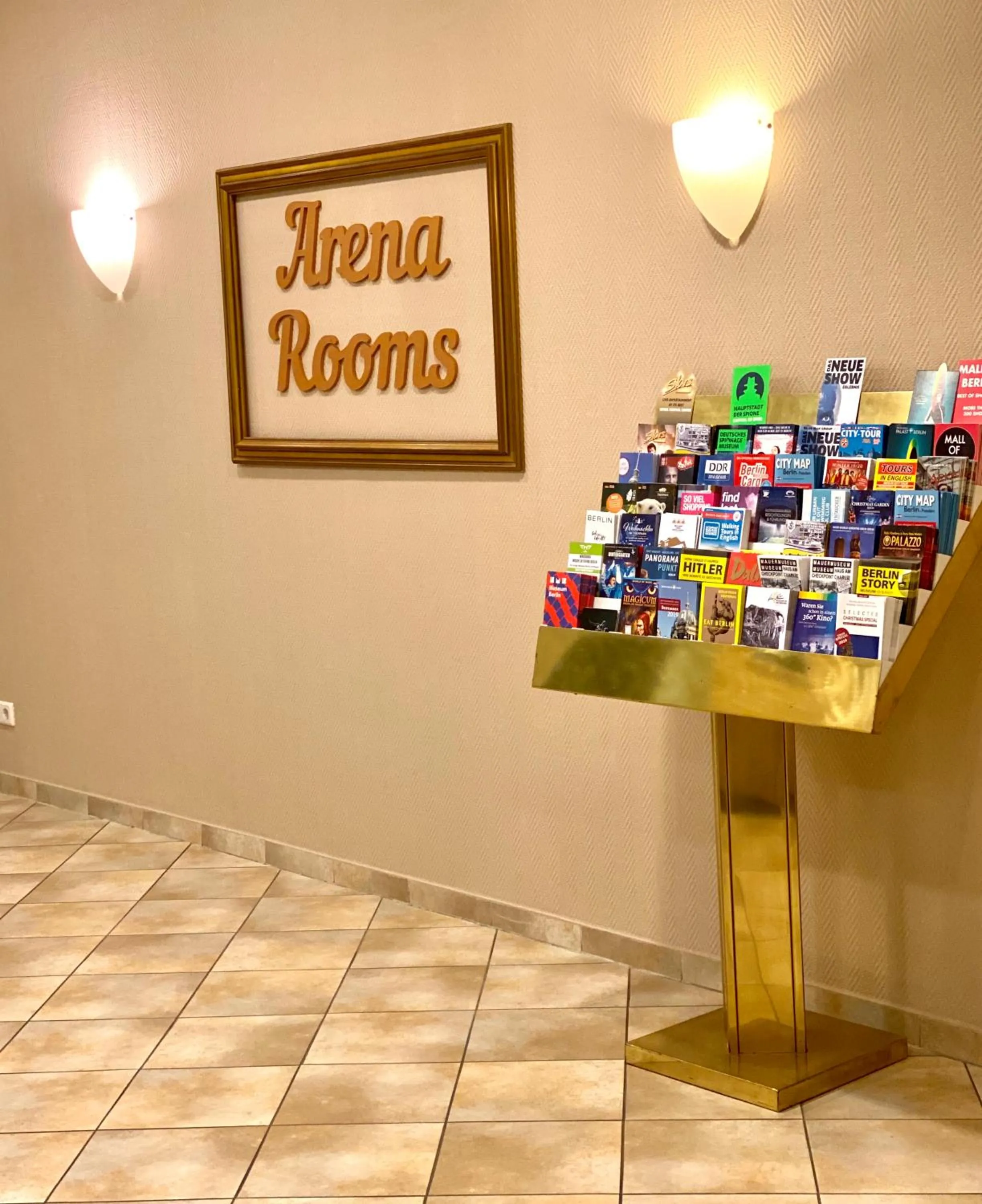 Lobby or reception in Hotel Arena Rooms - Berlin Mitte