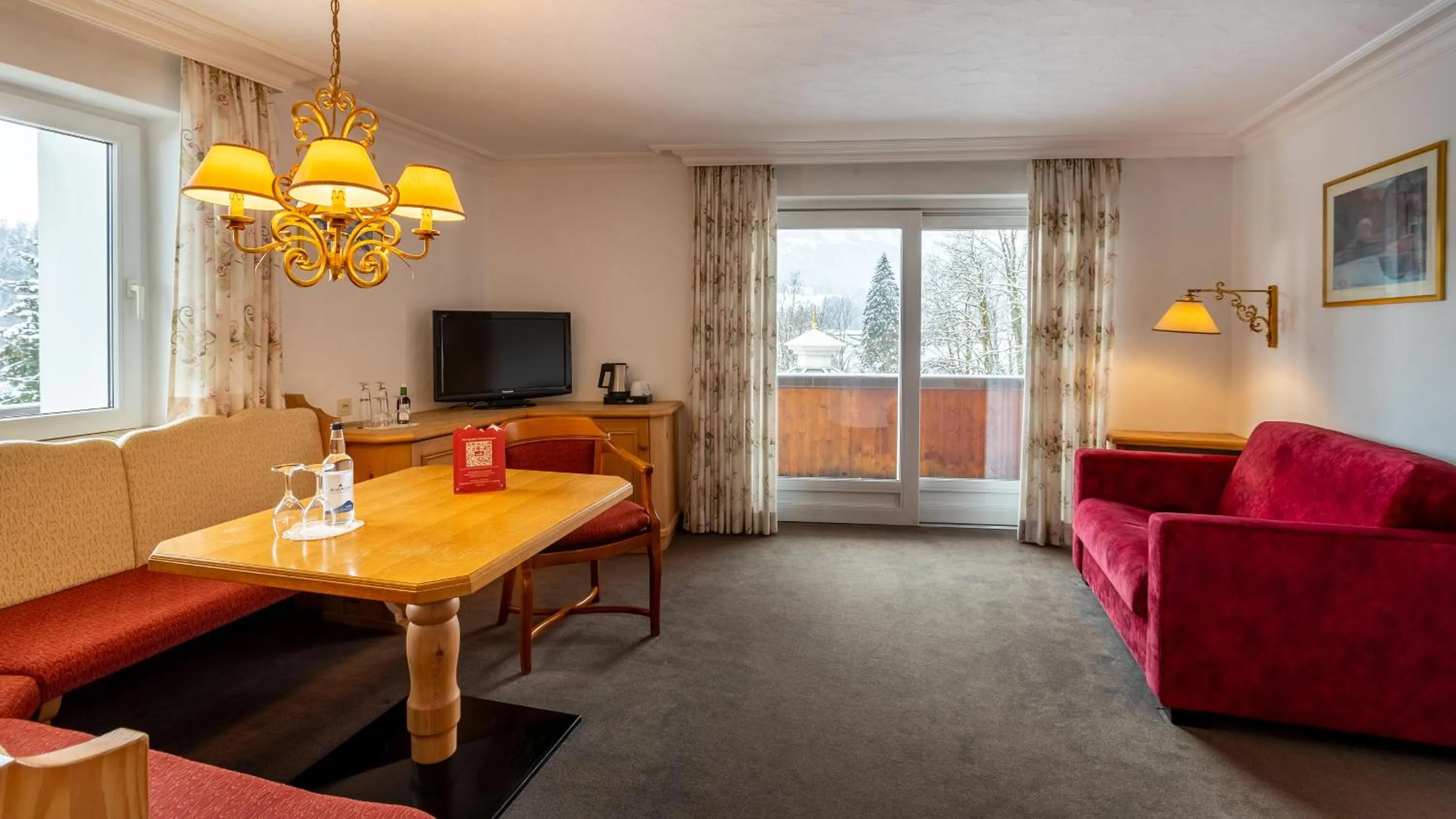 Living room in Alpenhotel Oberstdorf - ein Rovell Hotel