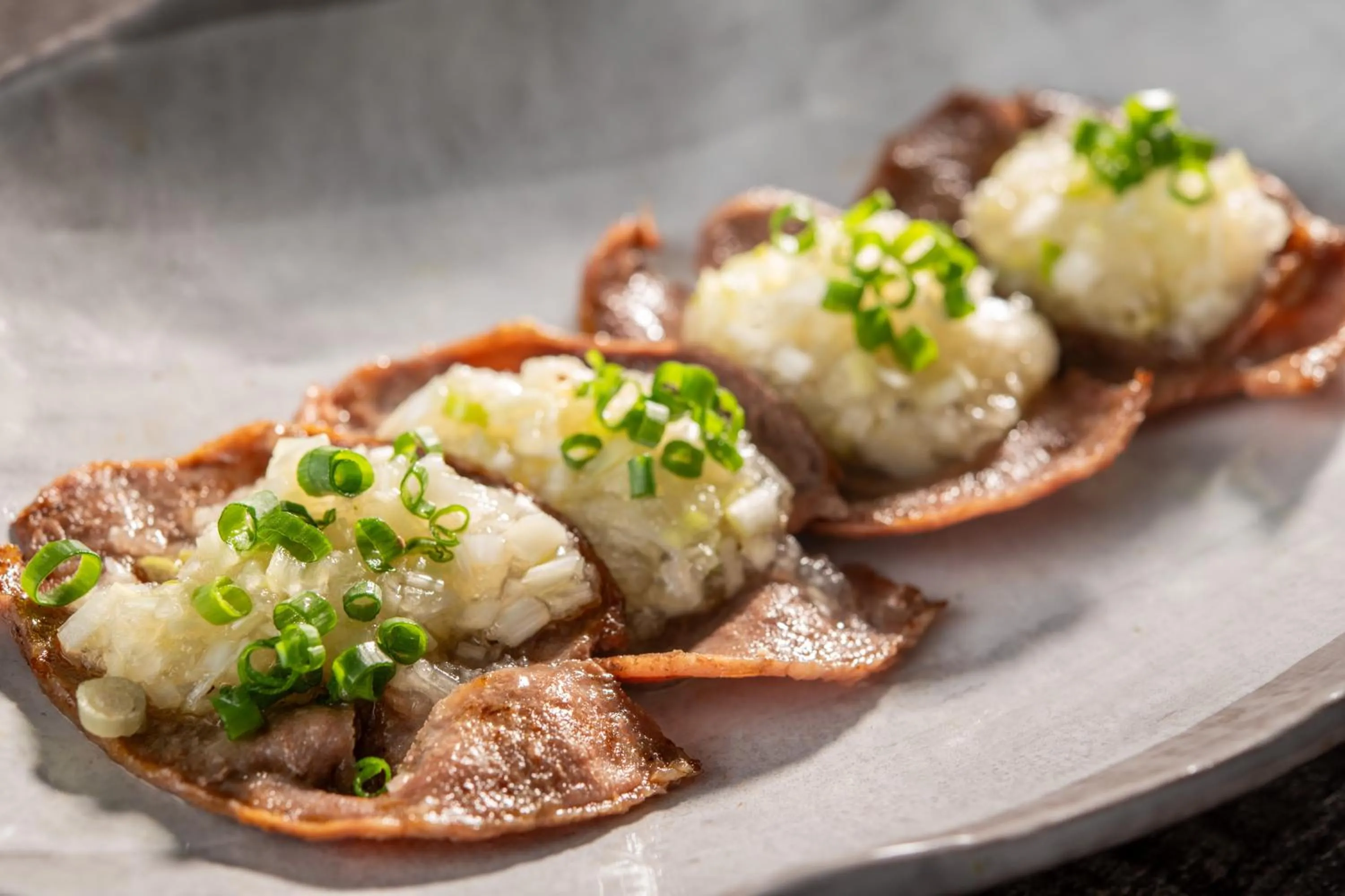 Food close-up in KAMENOI HOTEL Kusatsu Resort