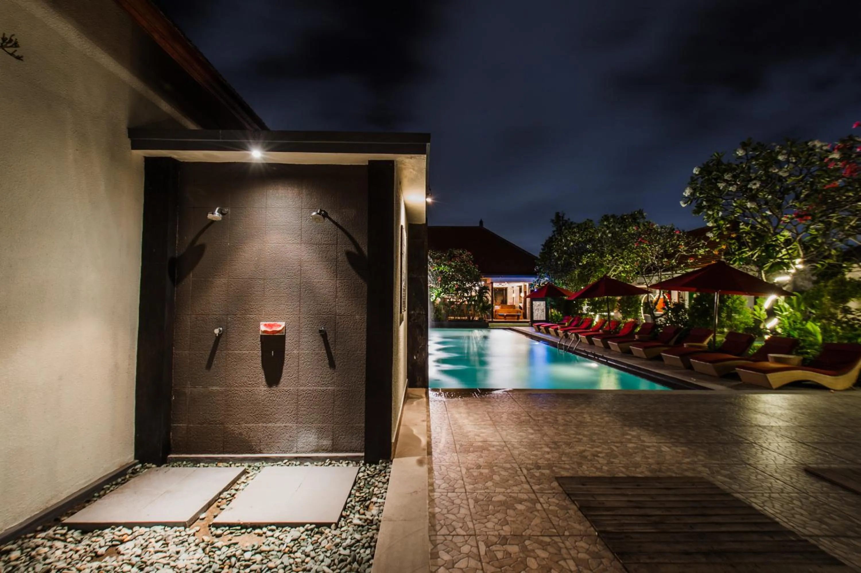 Swimming pool in Aldeoz Grand Kancana Villas Resort Bali