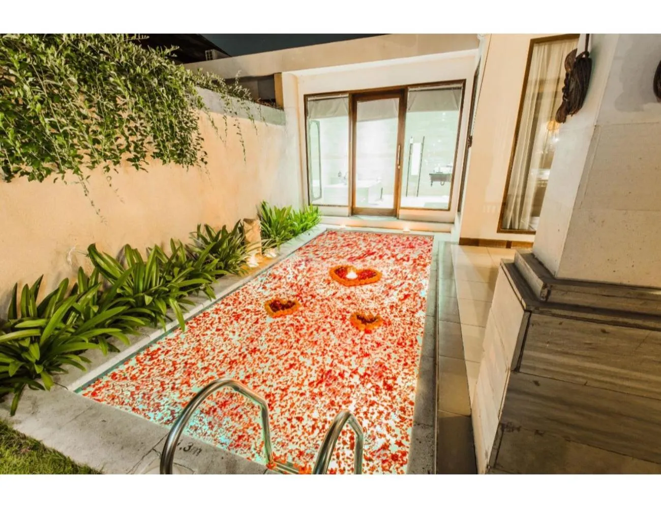 Pool view in Aldeoz Grand Kancana Villas Resort Bali