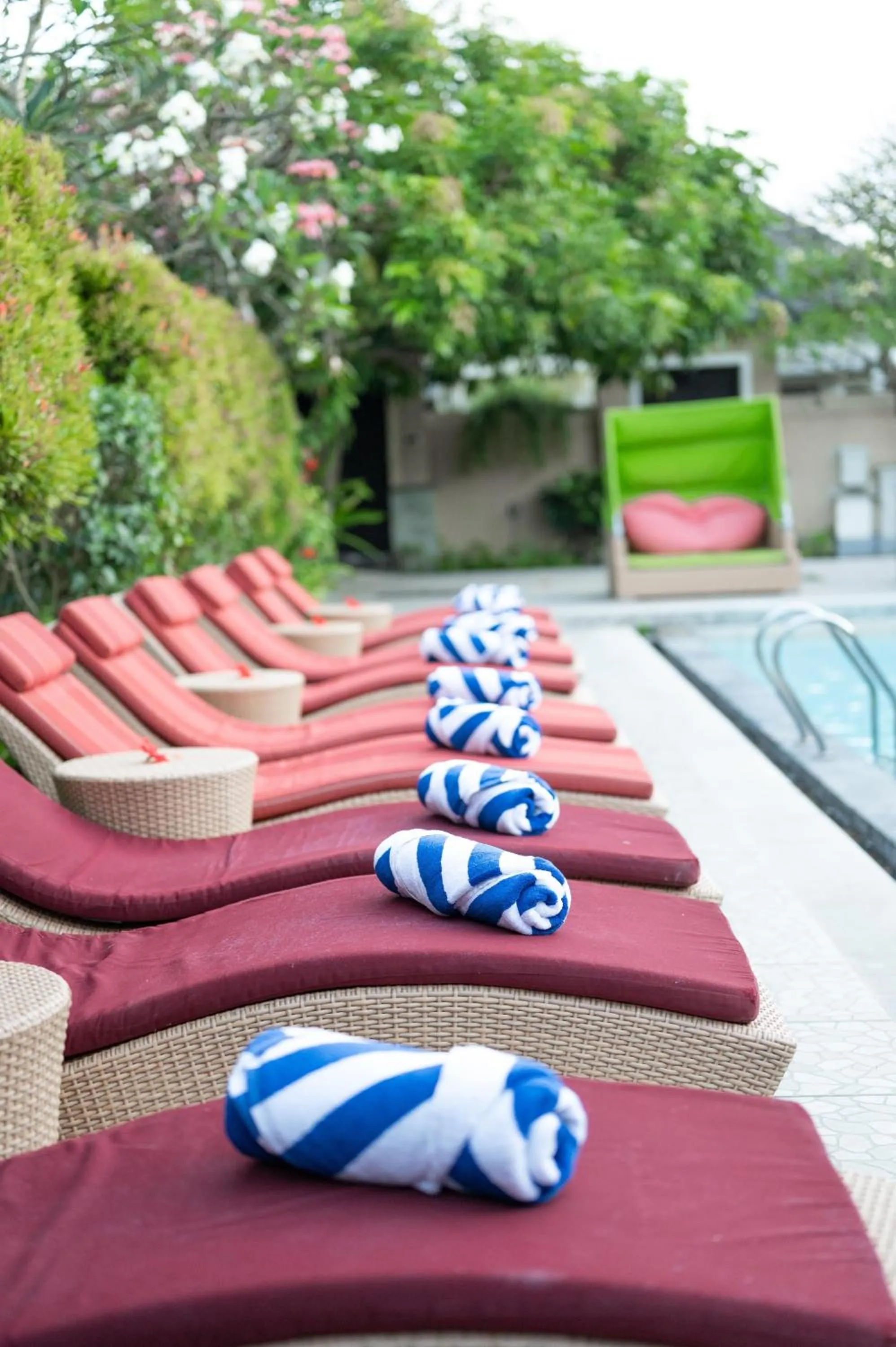 Swimming pool in Aldeoz Grand Kancana Villas Resort Bali