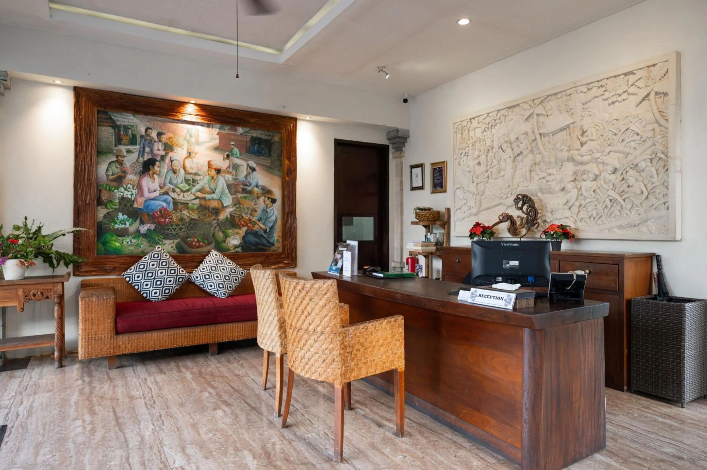 Lobby or reception in Aldeoz Grand Kancana Villas Resort Bali