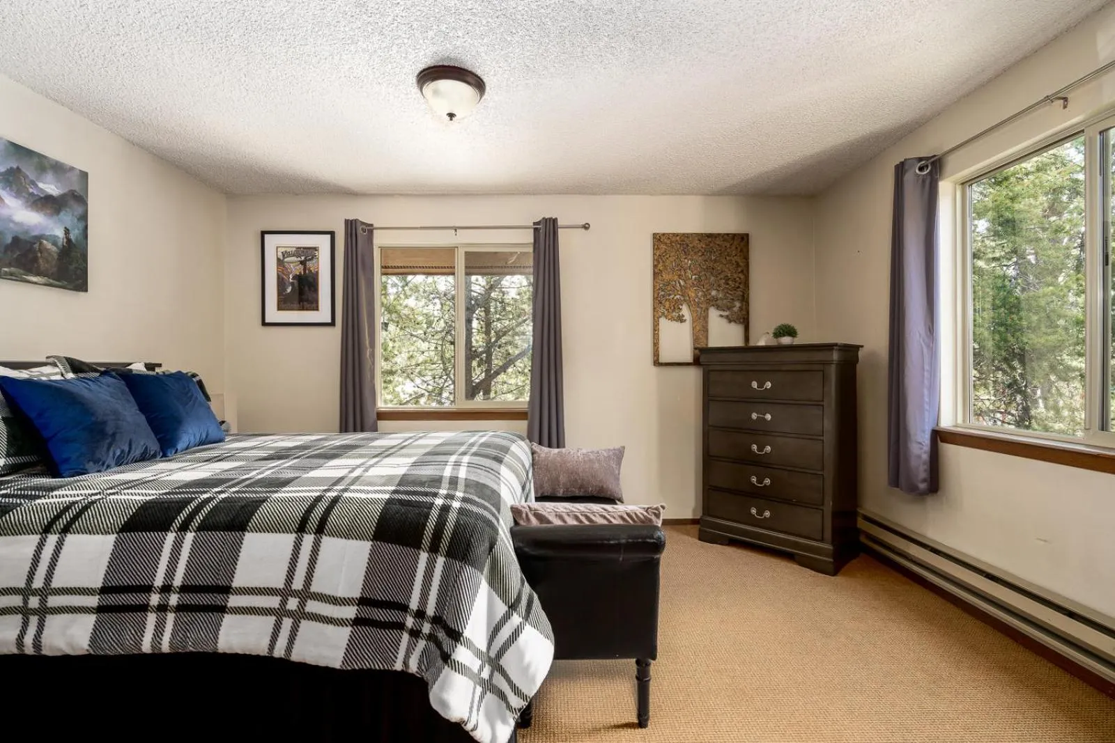 Bed in Huckleberry House