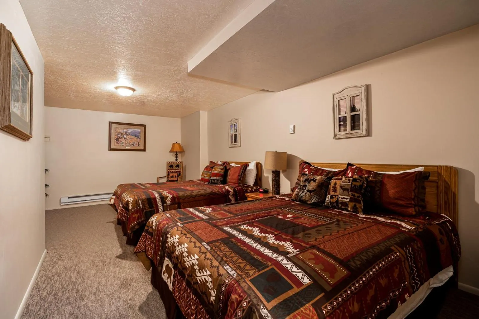 Bed in Huckleberry House