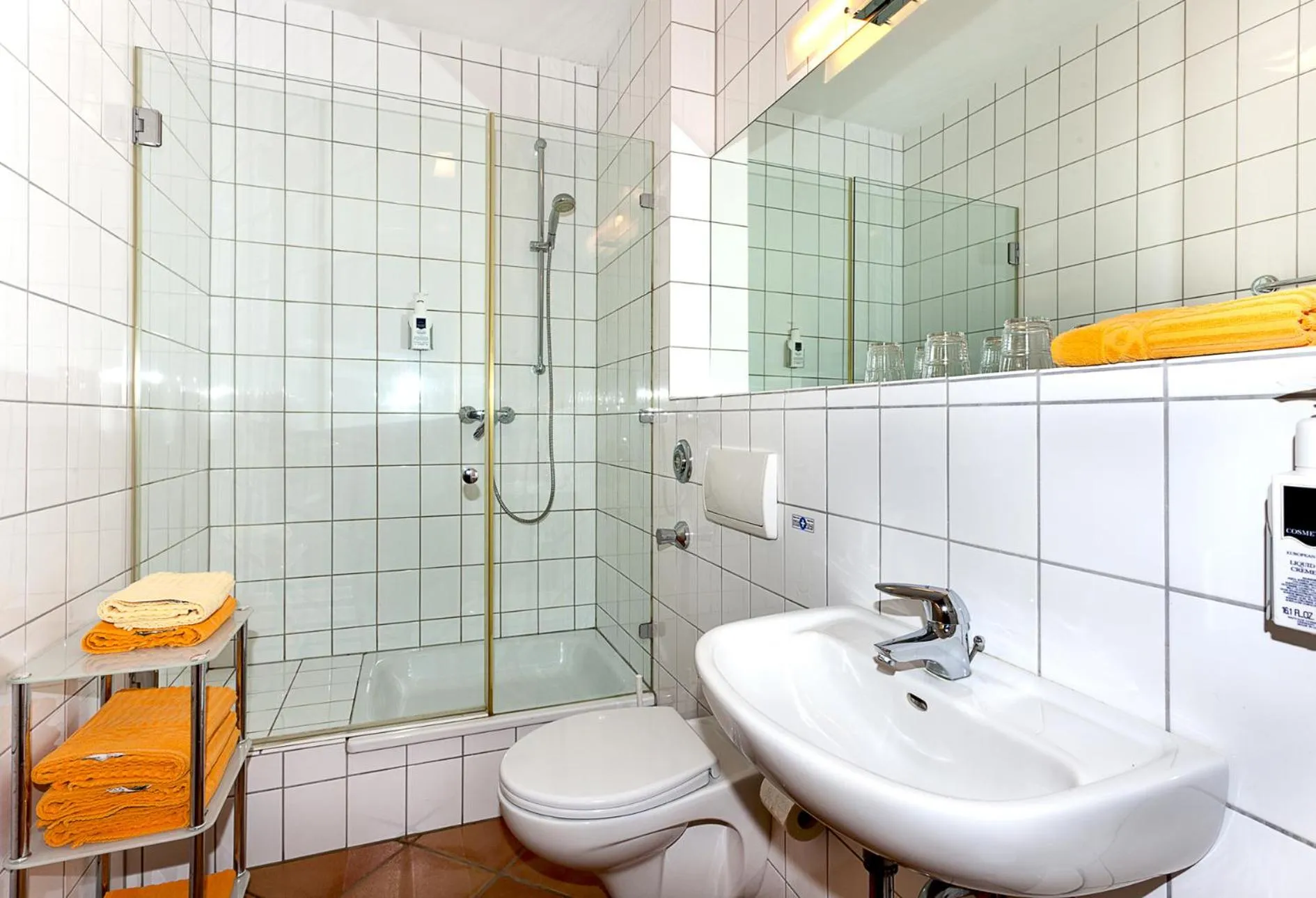 Bathroom in Hotel Alter Giebel