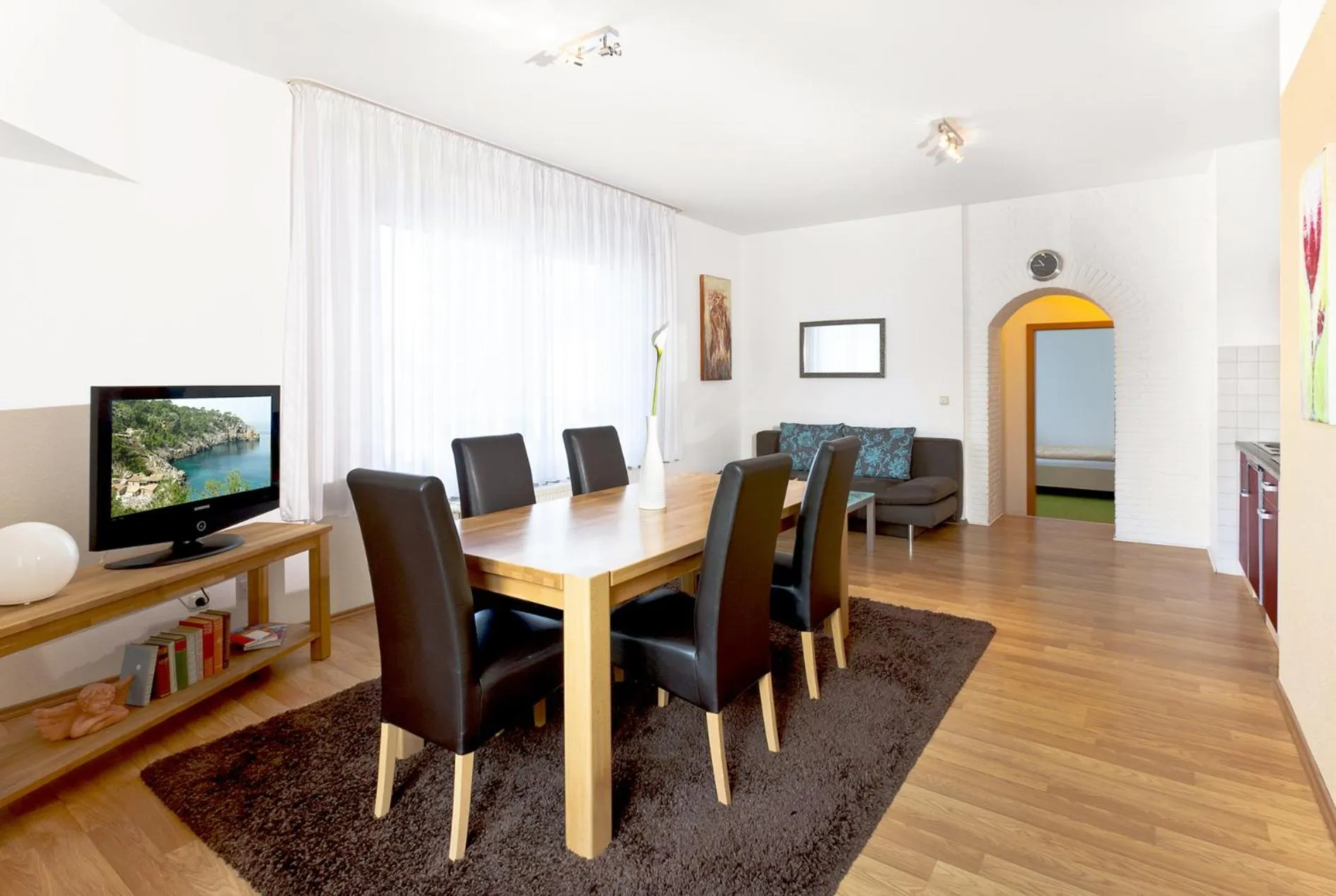 Kitchen or kitchenette in Hotel Alter Giebel