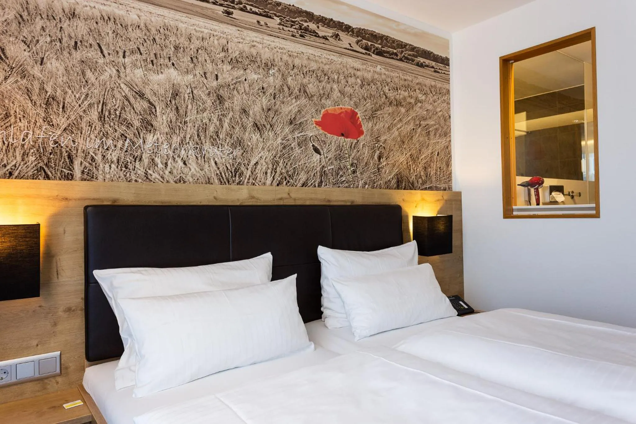 Photo of the whole room, Bed in Ringhotel sKreuz