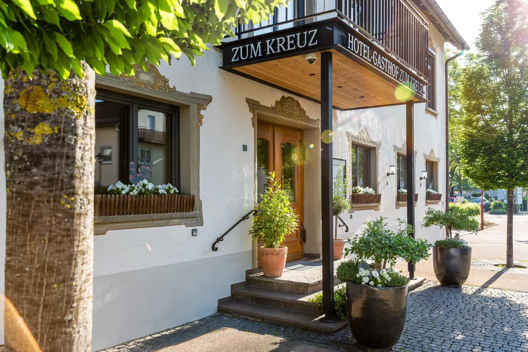 Facade/entrance in Ringhotel sKreuz