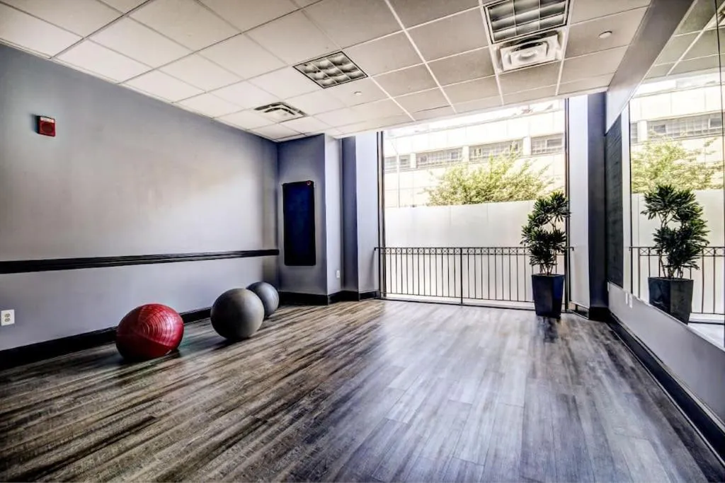 Fitness centre/facilities in Harbor apartments Free indoor Parking