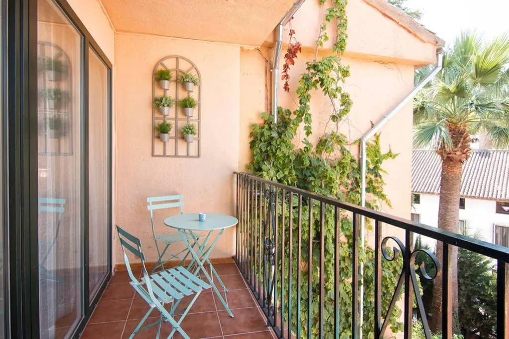 Balcony/Terrace in Apartamento con unas maravillosas vistas a Granada