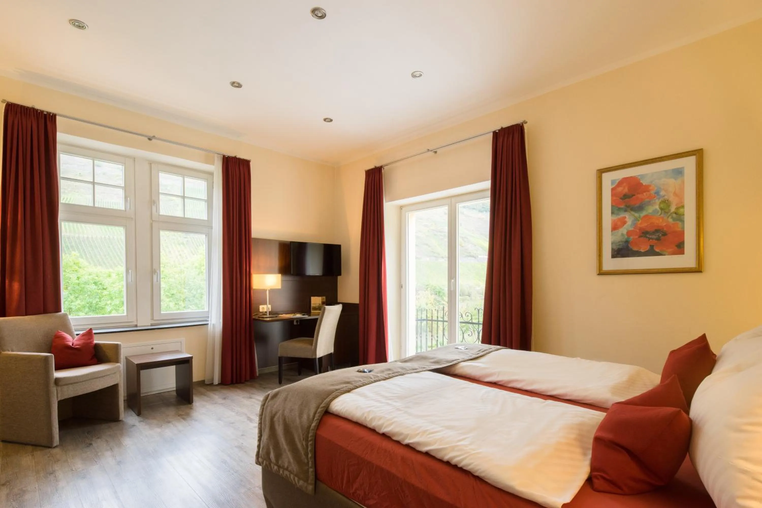 Bed in Boutique Hotel Villa Melsheimer