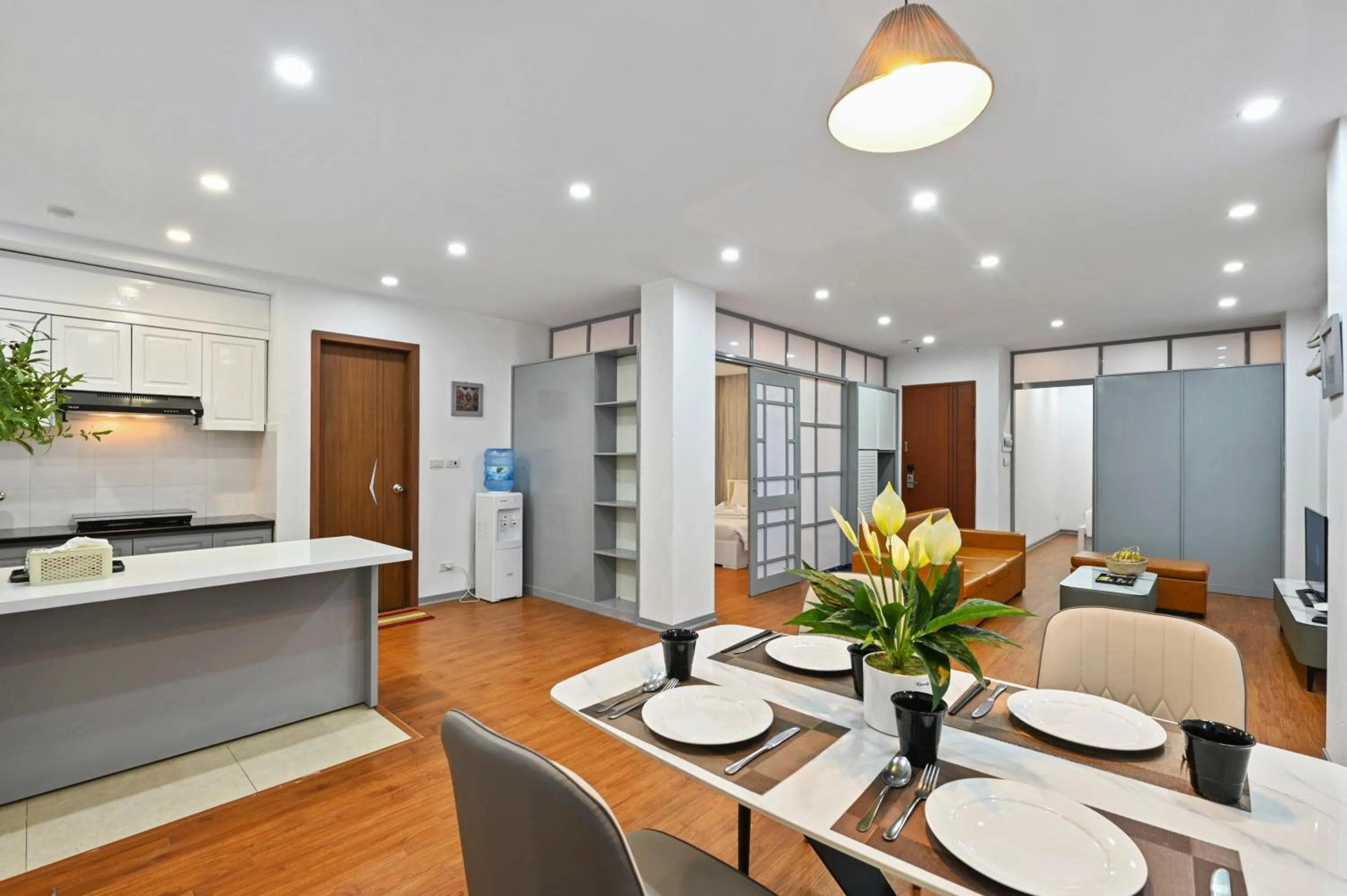 Kitchen or kitchenette in 22housing Hotel 20 Linh Lang