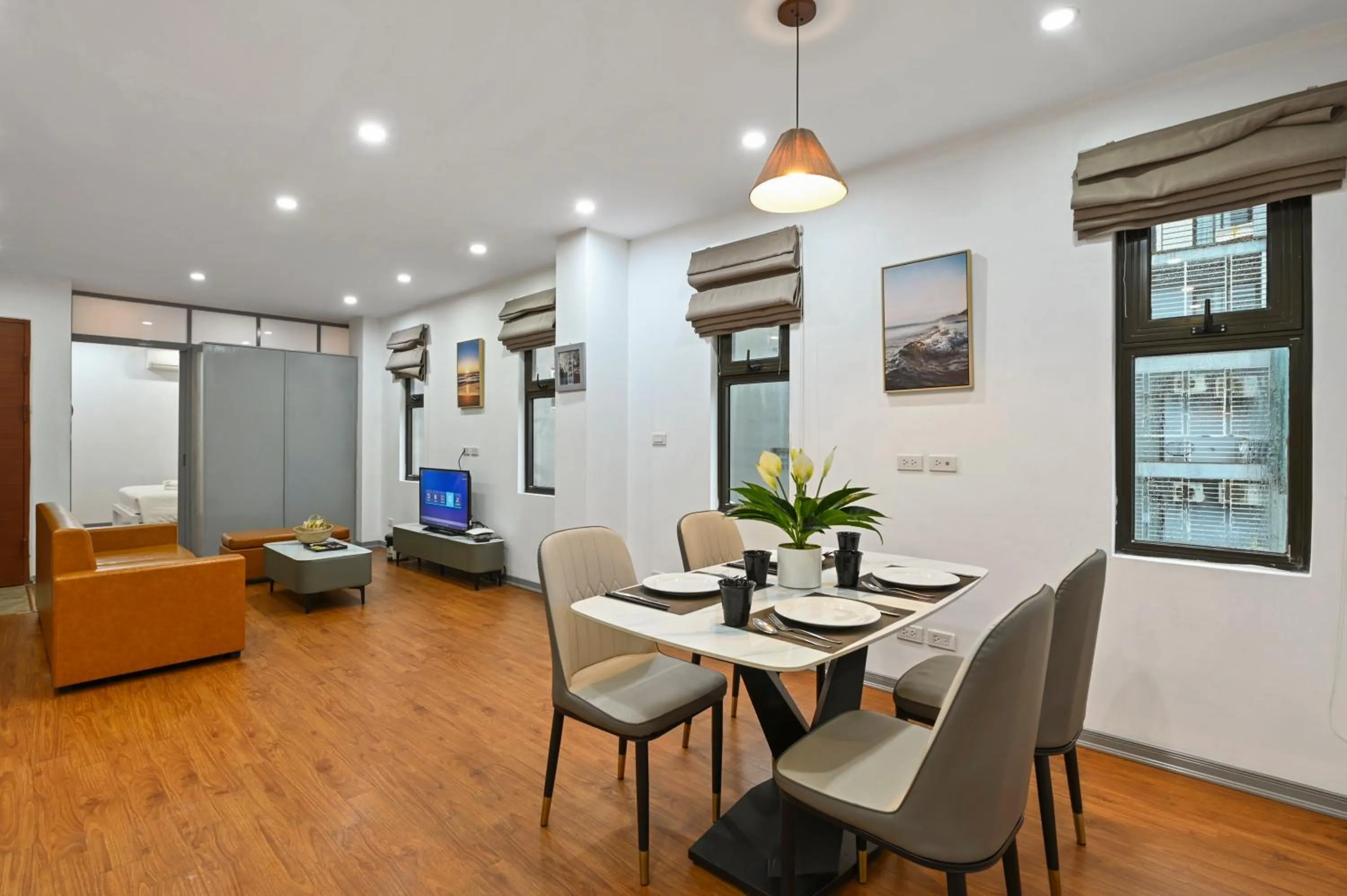 Living room in 22housing Hotel 20 Linh Lang