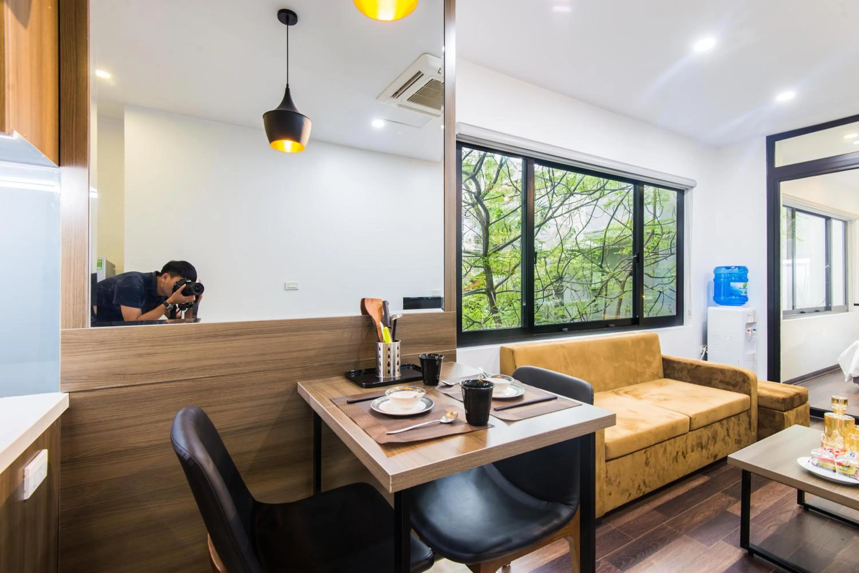 Kitchen or kitchenette in 22housing Hotel 20 Linh Lang