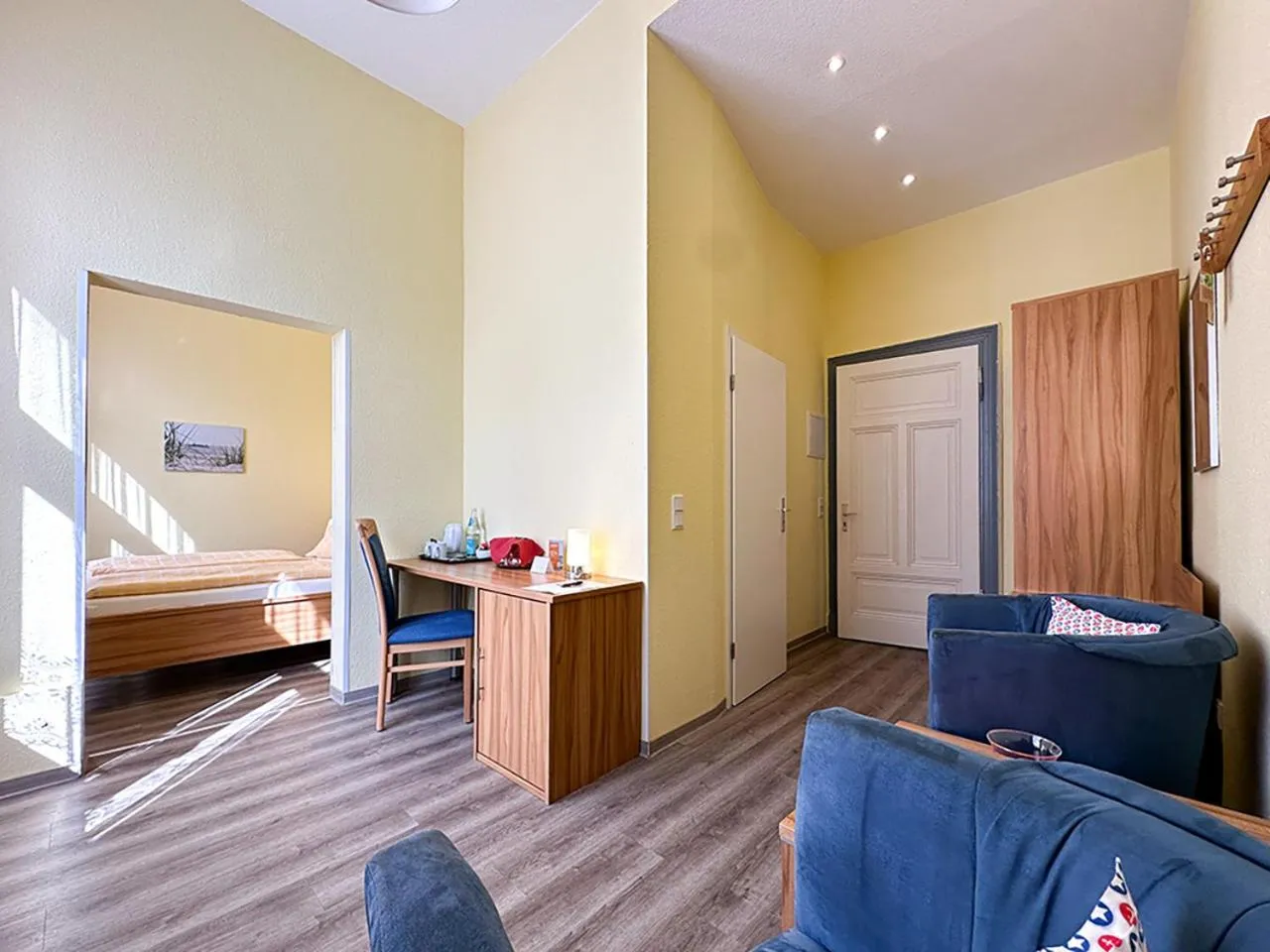 Bed in Hotel Graf Waldersee