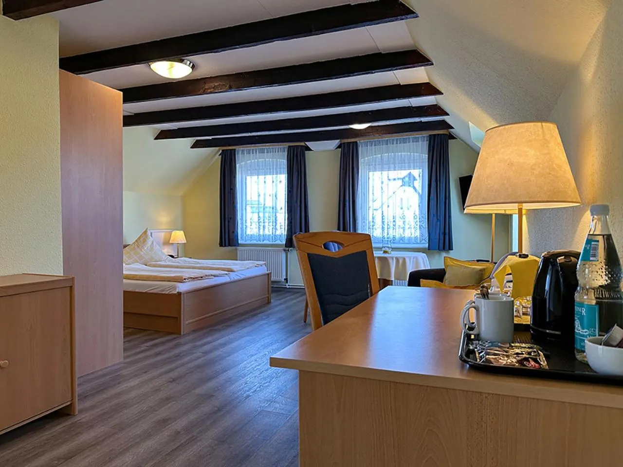 Bed in Hotel Graf Waldersee