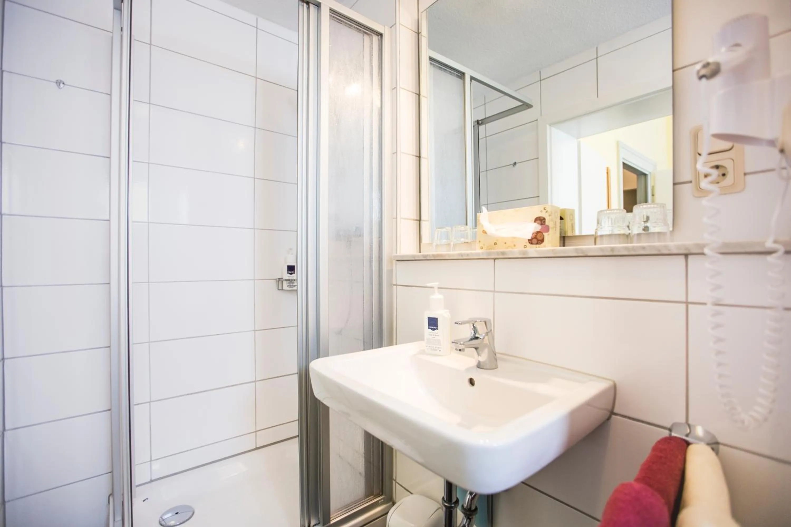 Bathroom in Hotel Graf Waldersee