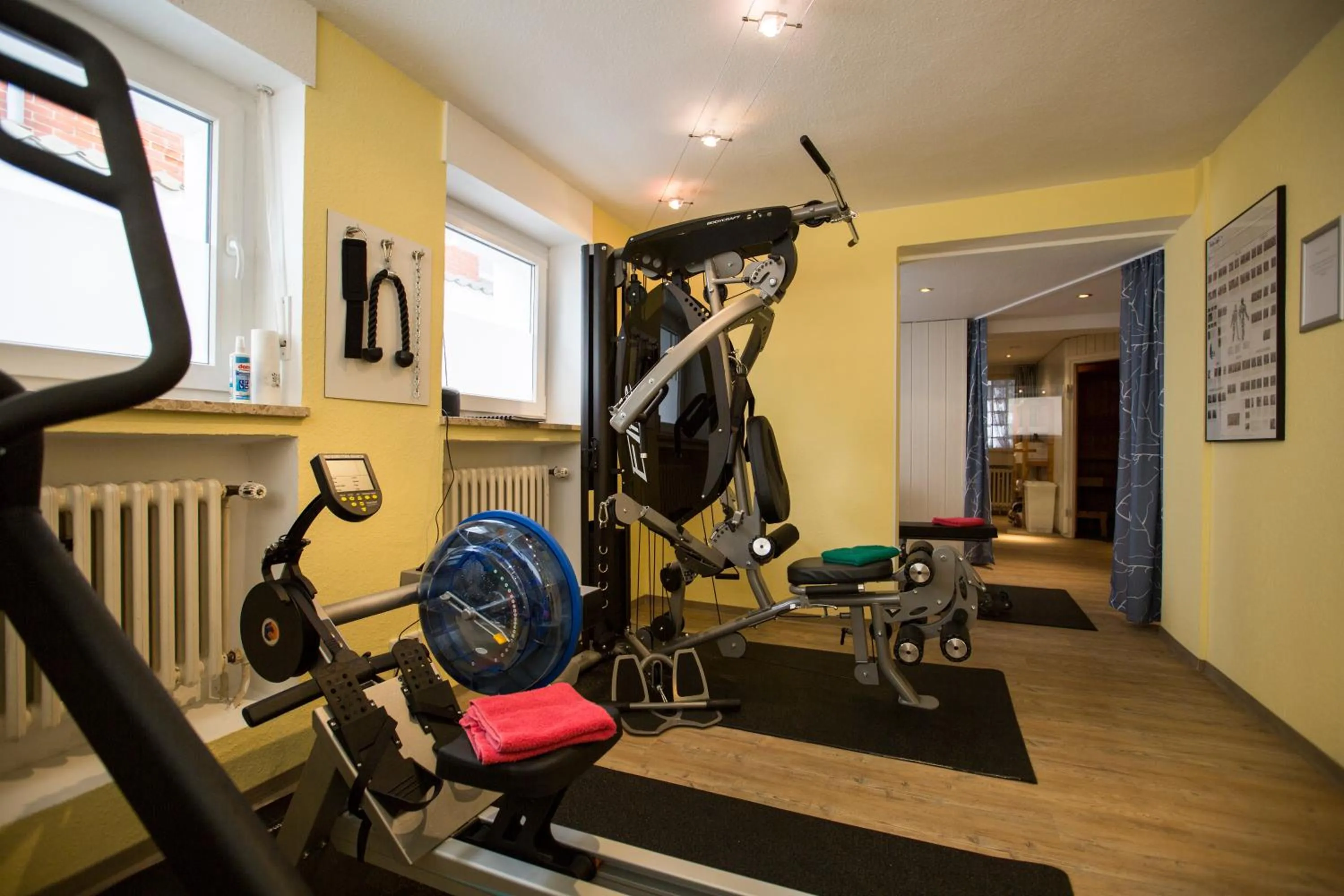 Fitness centre/facilities in Hotel Graf Waldersee