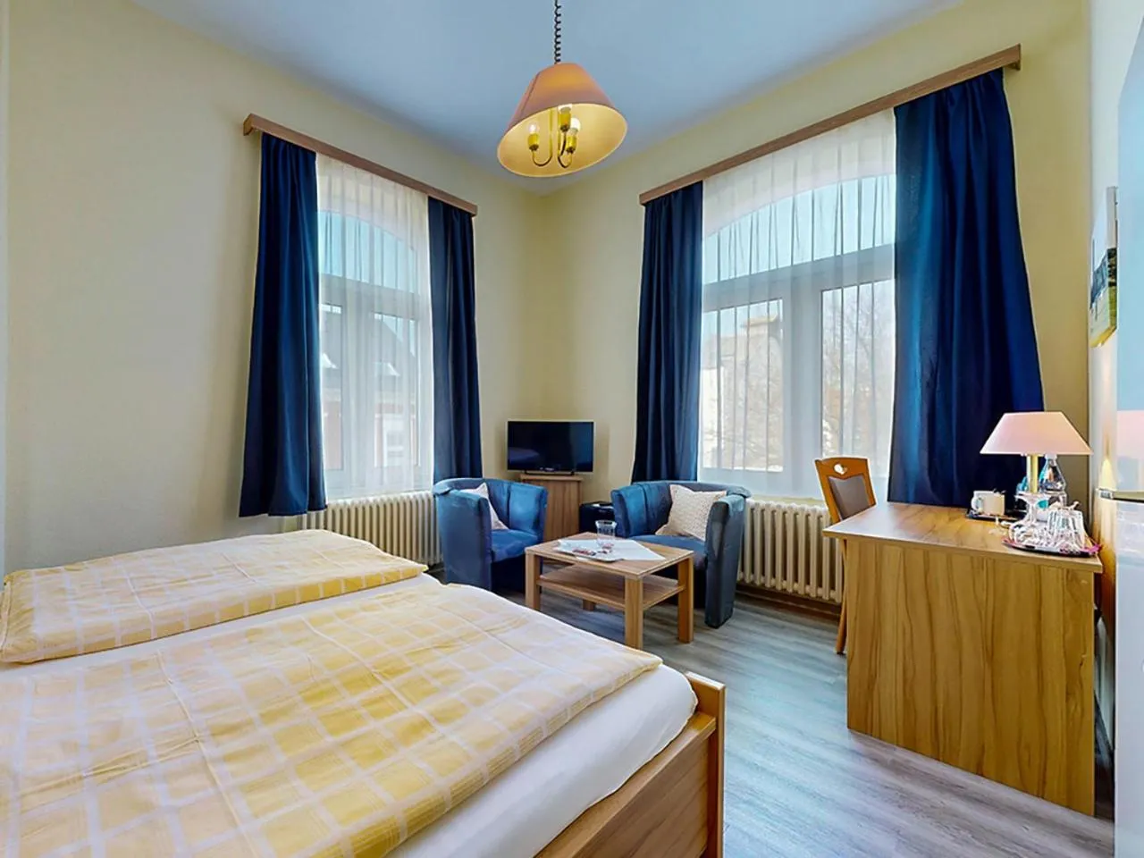 Bed in Hotel Graf Waldersee