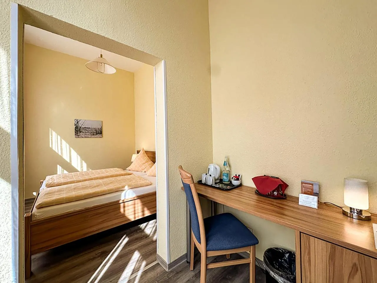 Bed in Hotel Graf Waldersee