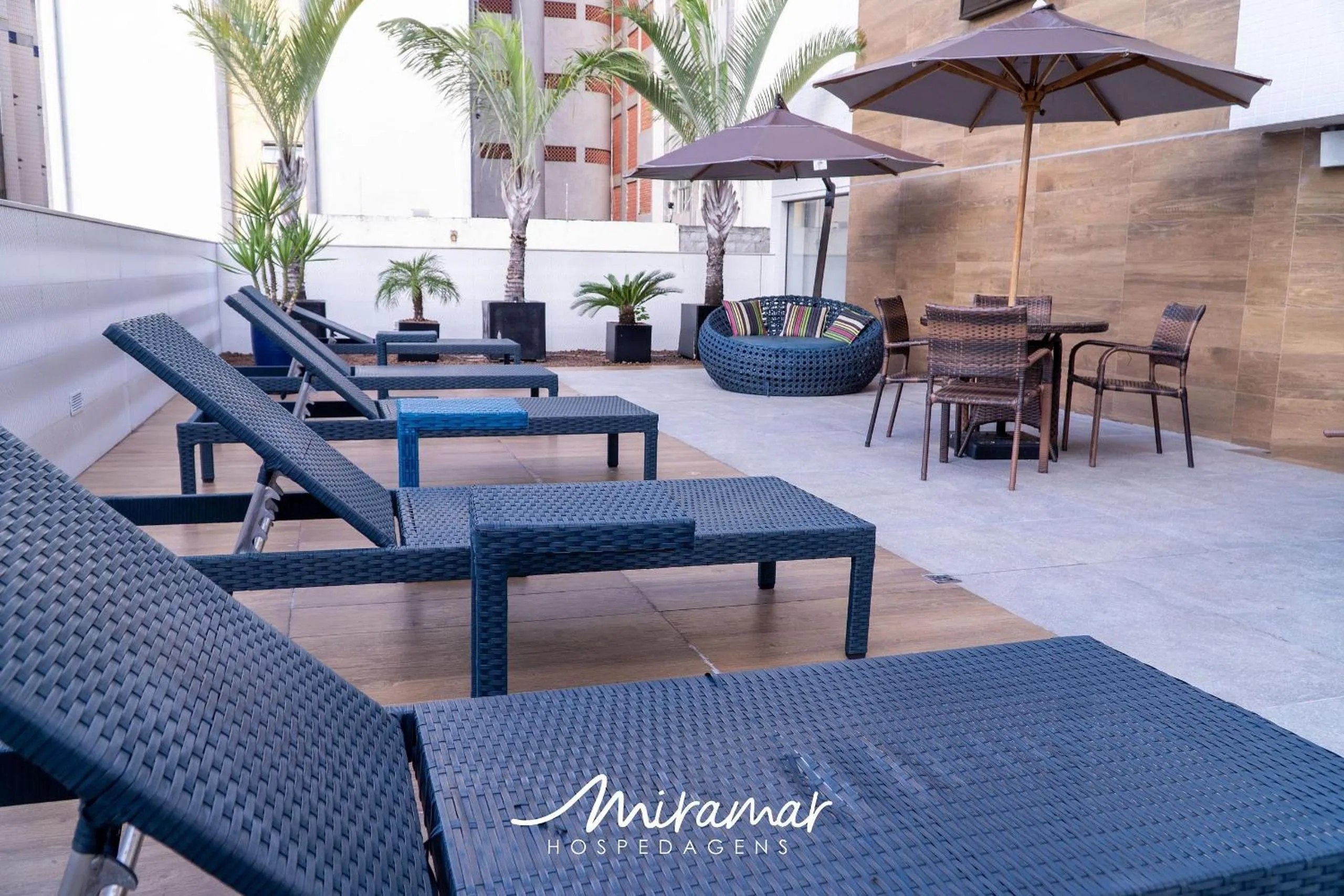 Swimming pool in Gold Flat - Miramar Hospedagens