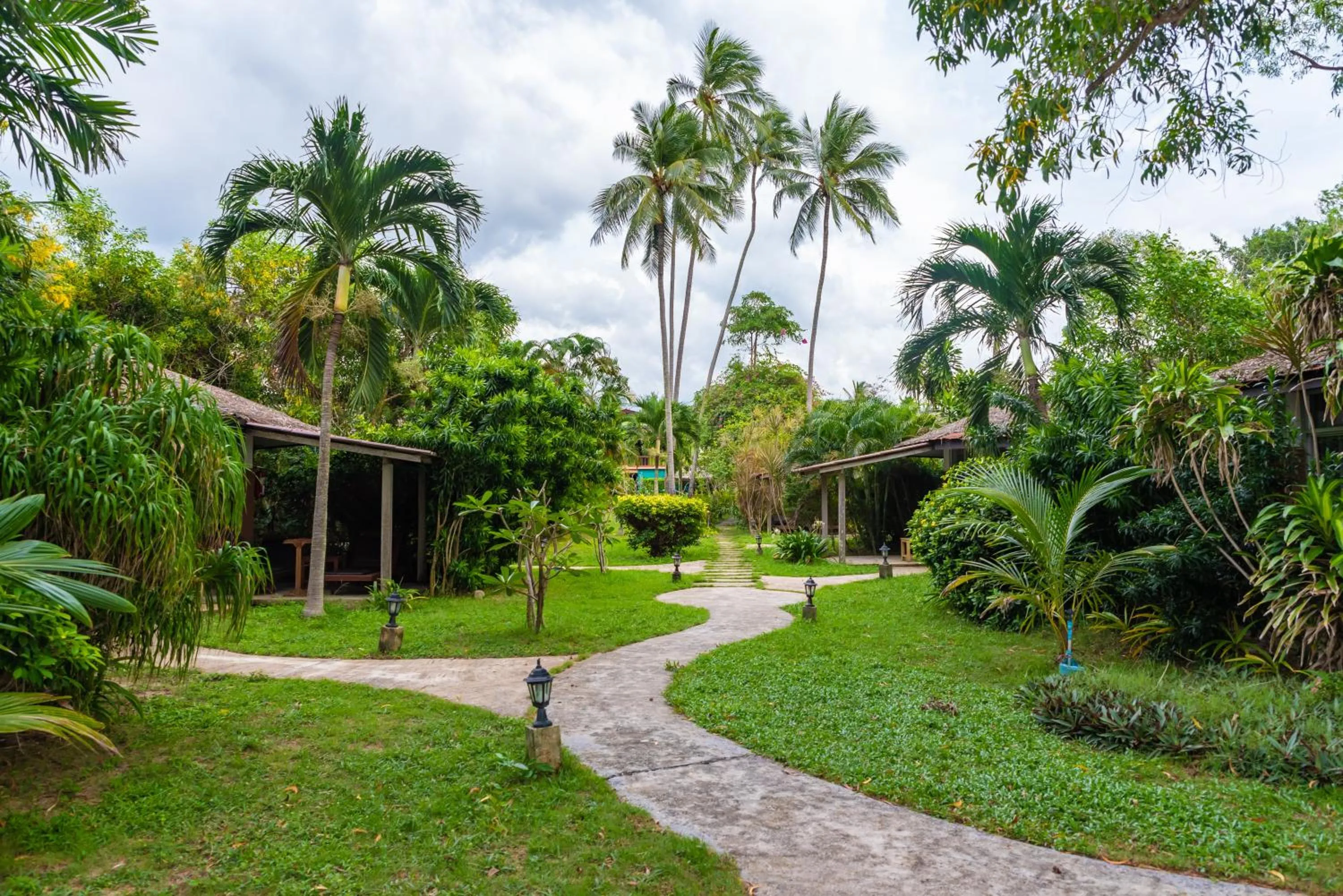 Garden in Satva Samui Yoga and Wellness Resort
