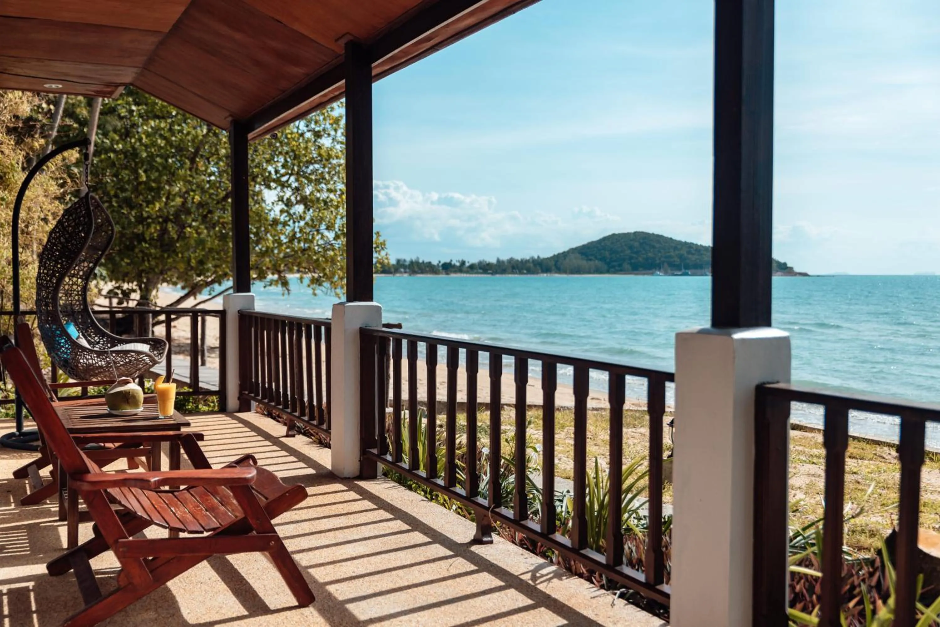 Balcony/Terrace in Satva Samui Yoga and Wellness Resort