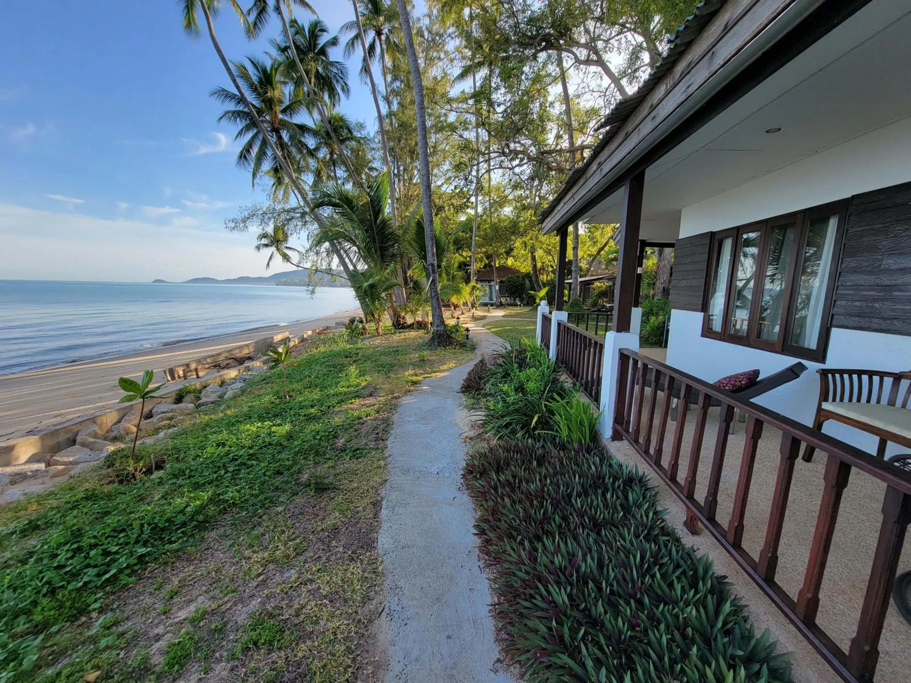 Natural landscape in Satva Samui Yoga and Wellness Resort