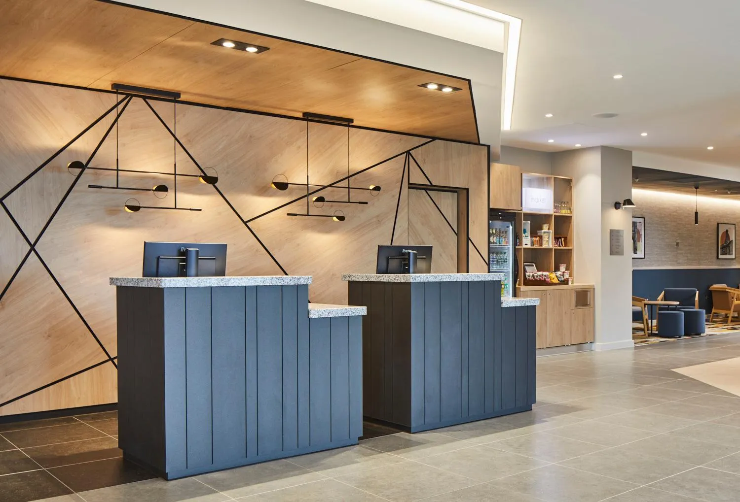 Lobby or reception in Courtyard by Marriott Stoke on Trent Staffordshire