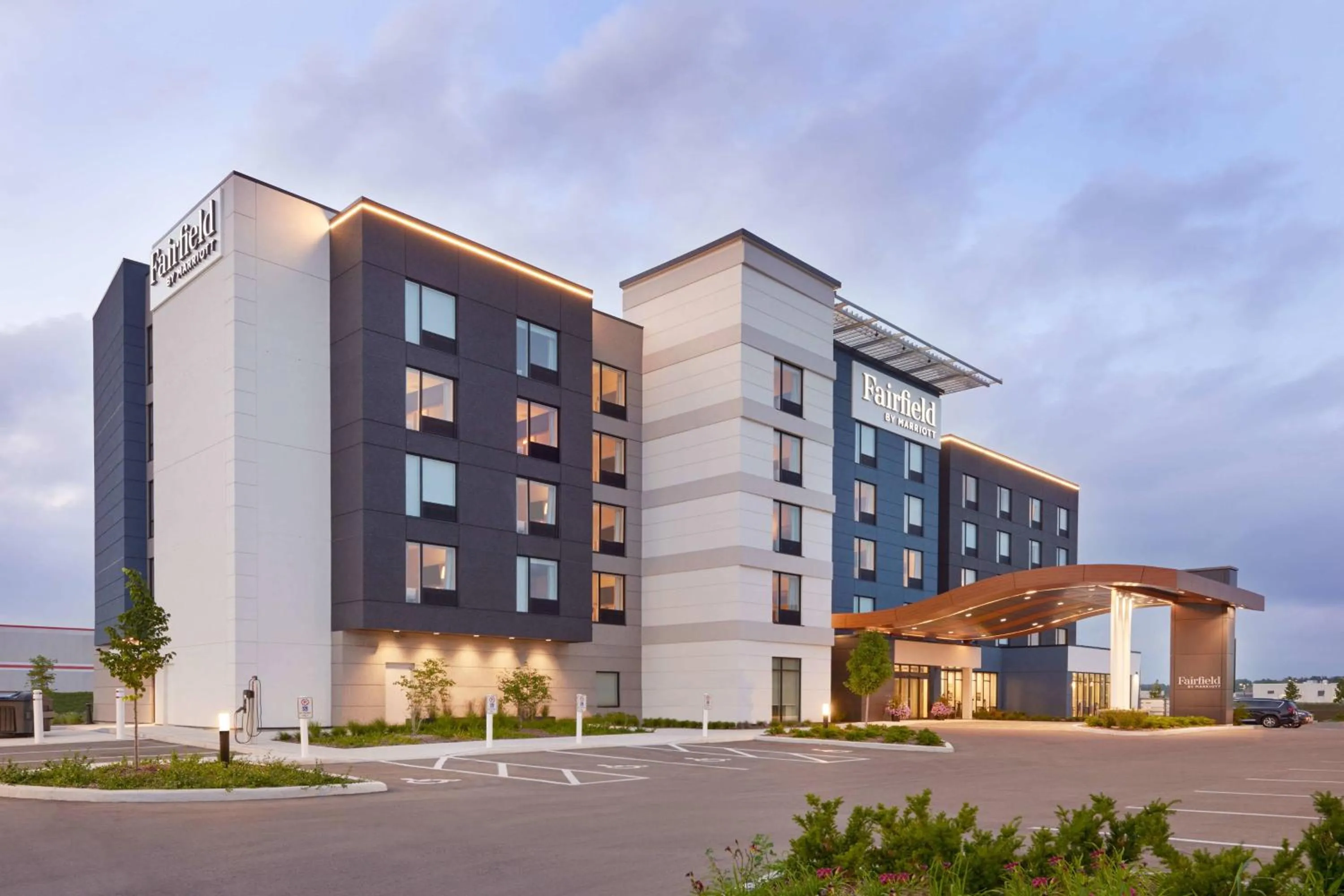 Property building in Fairfield by Marriott Inn & Suites Orillia