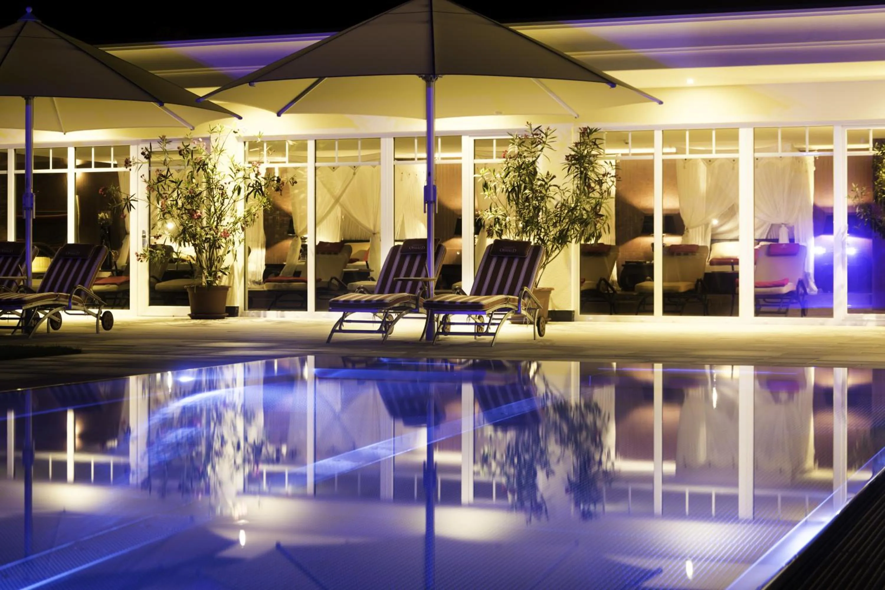 Swimming pool in Wellnesshotel Oswald