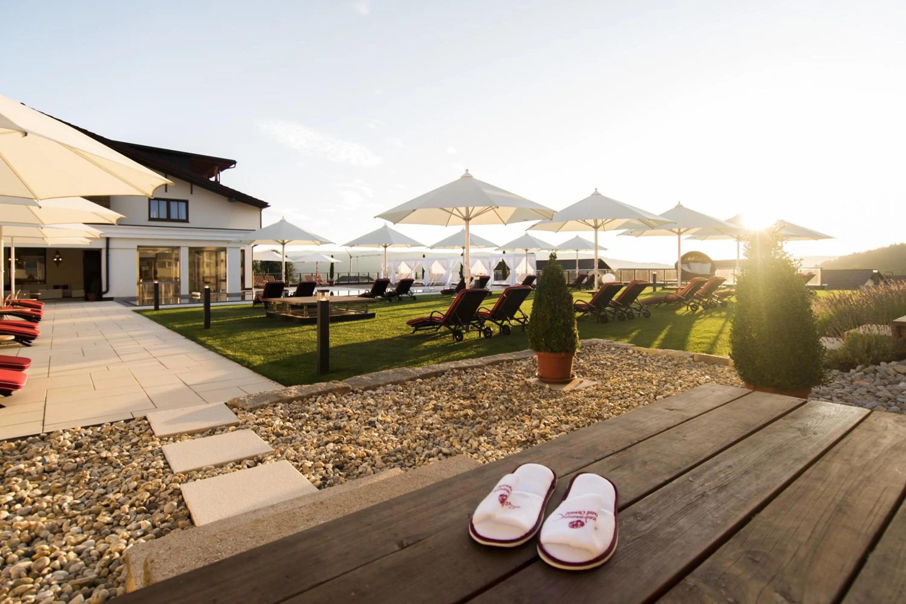 Garden in Wellnesshotel Oswald