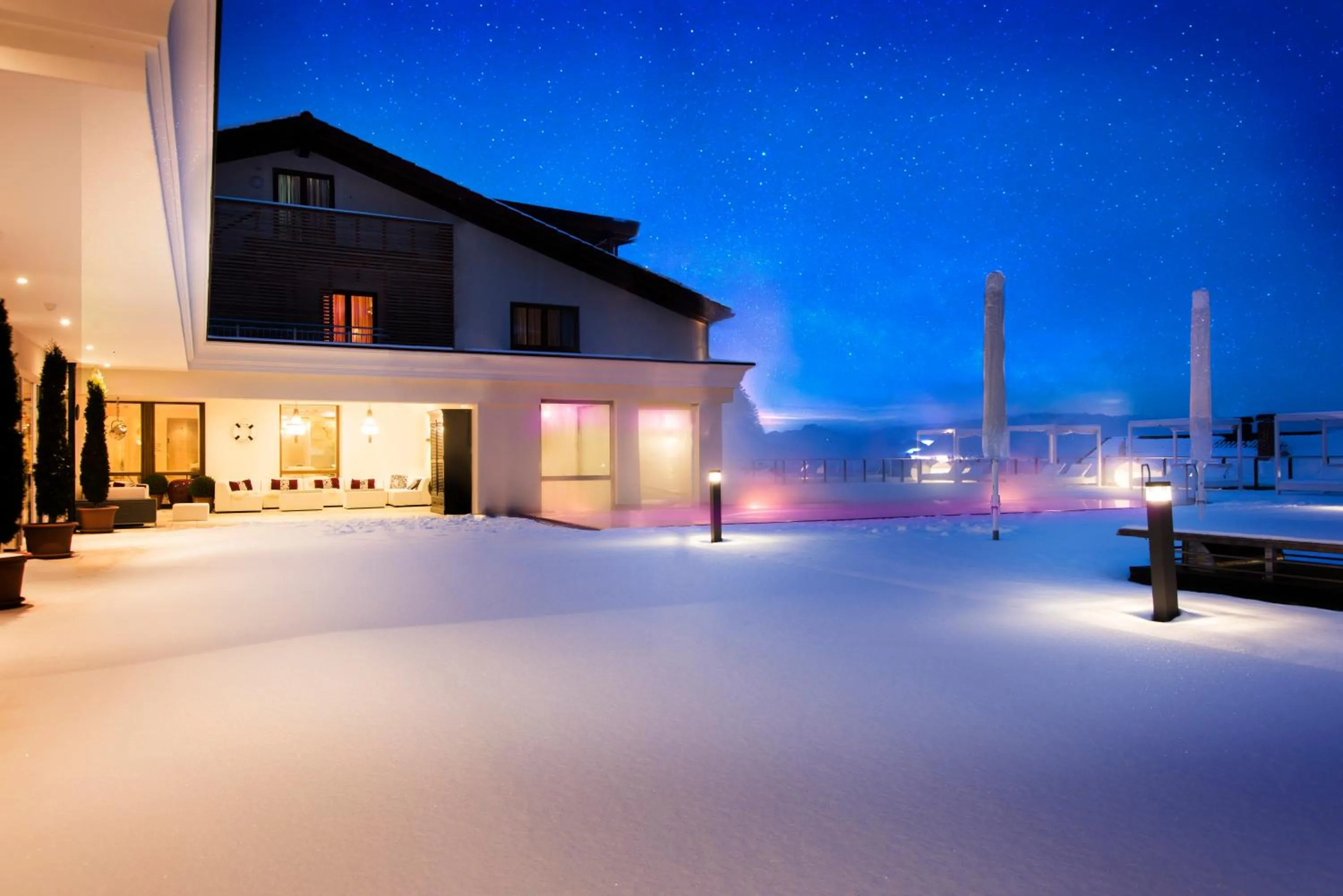 Garden in Wellnesshotel Oswald