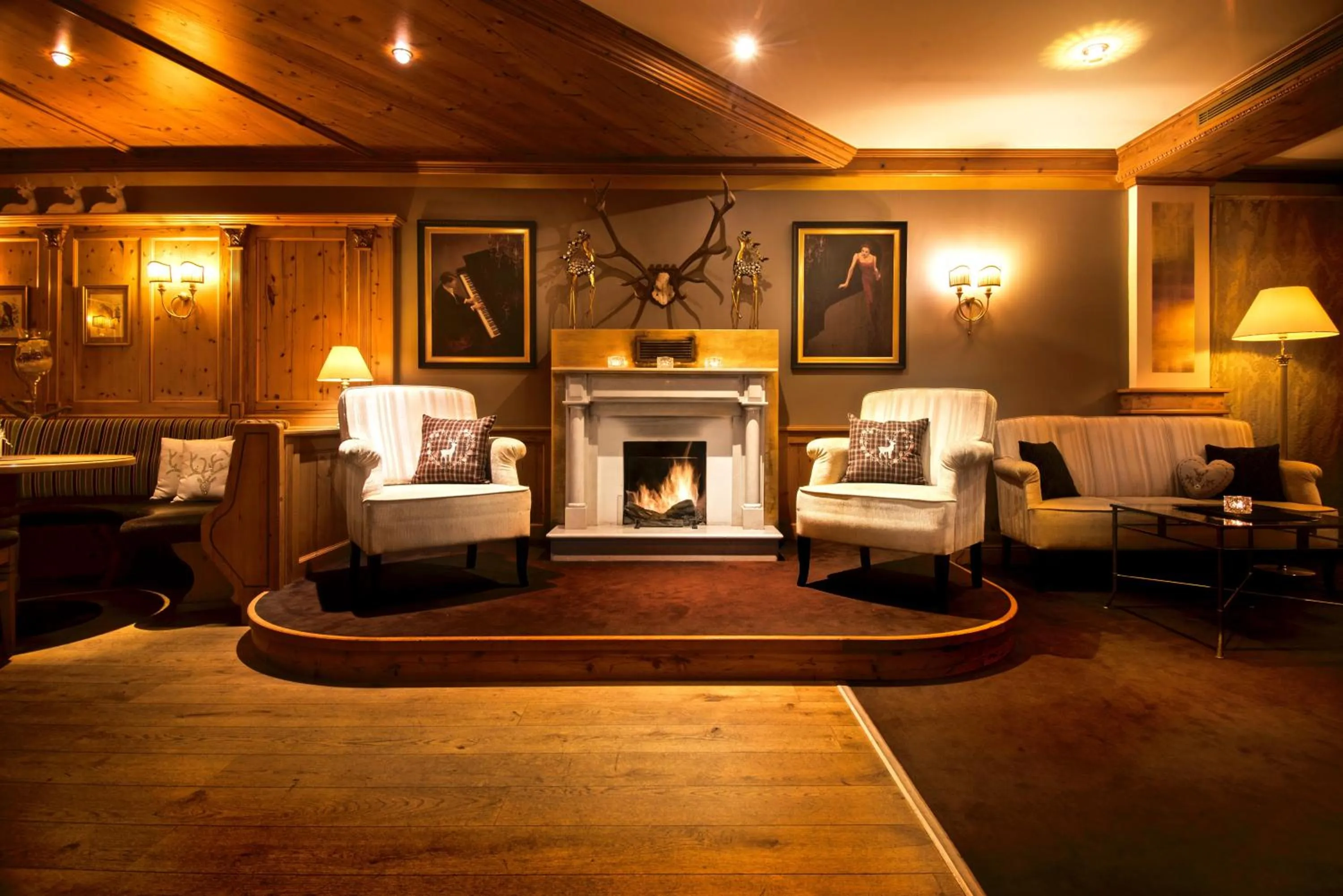 Lobby or reception in Wellnesshotel Oswald