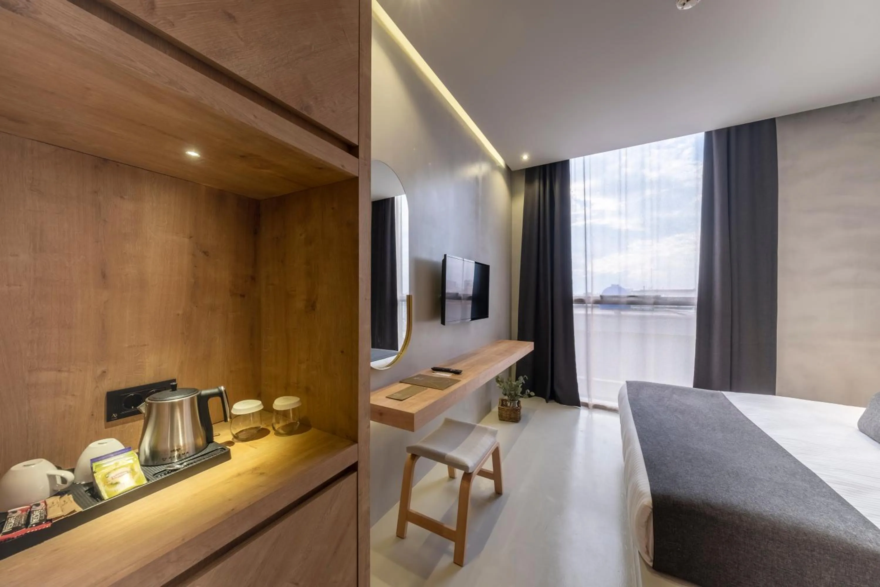 Coffee/tea facilities, Bed in AG Hotels Antalya