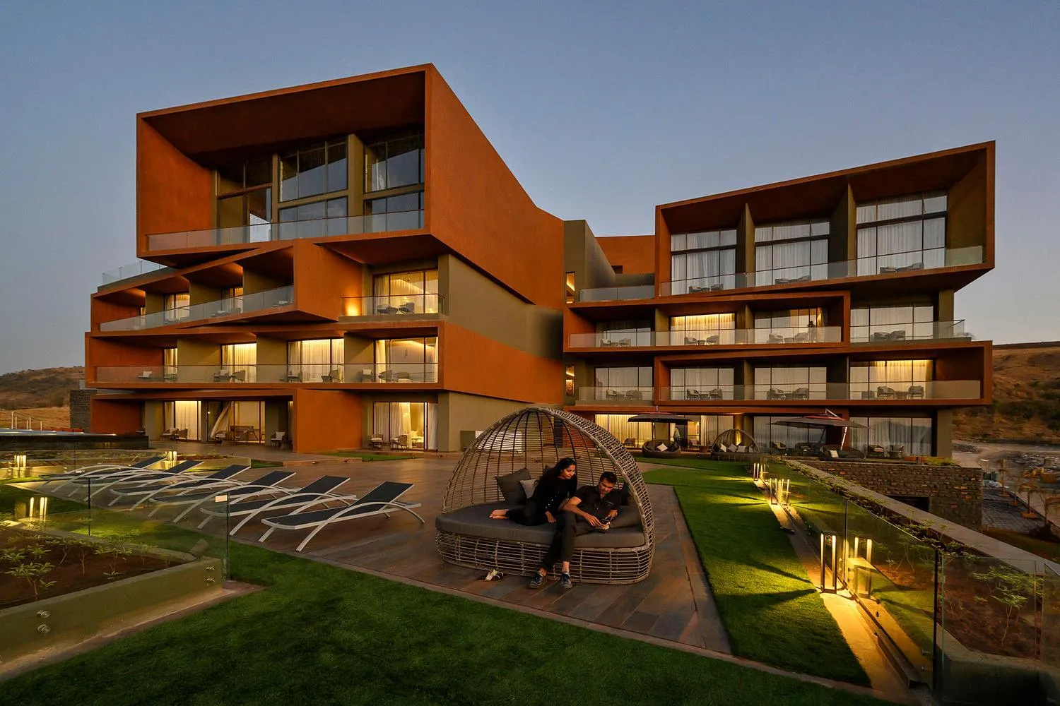 Balcony/Terrace in Aria Resort & Spa