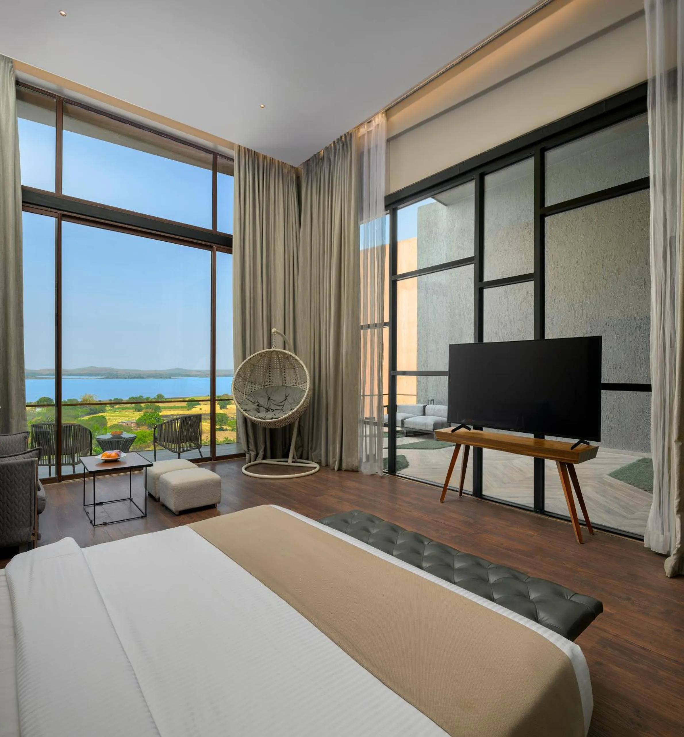 Bed in Aria Resort & Spa