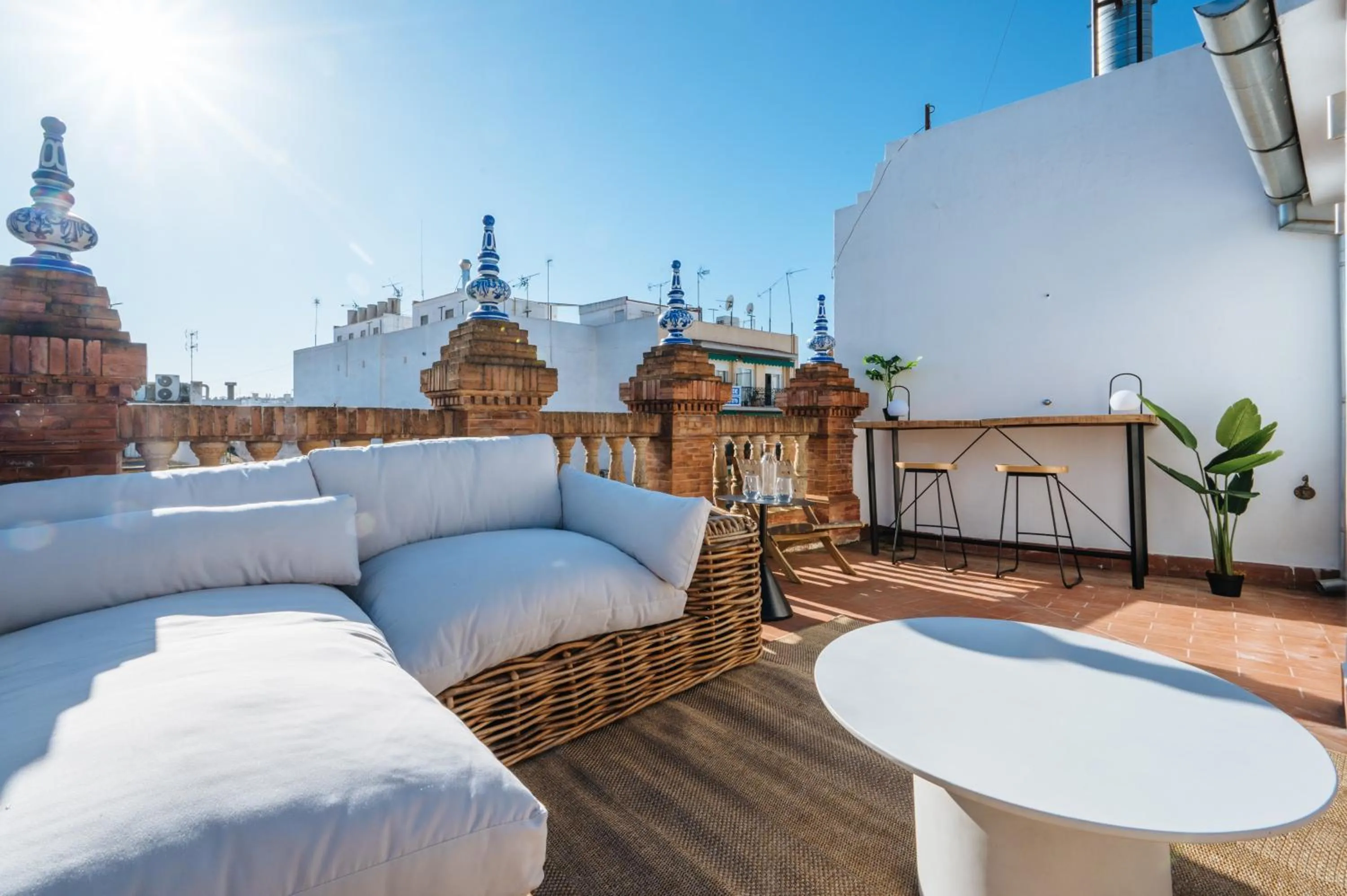 Balcony/Terrace in Apartamentos "El Escondite de Triana"